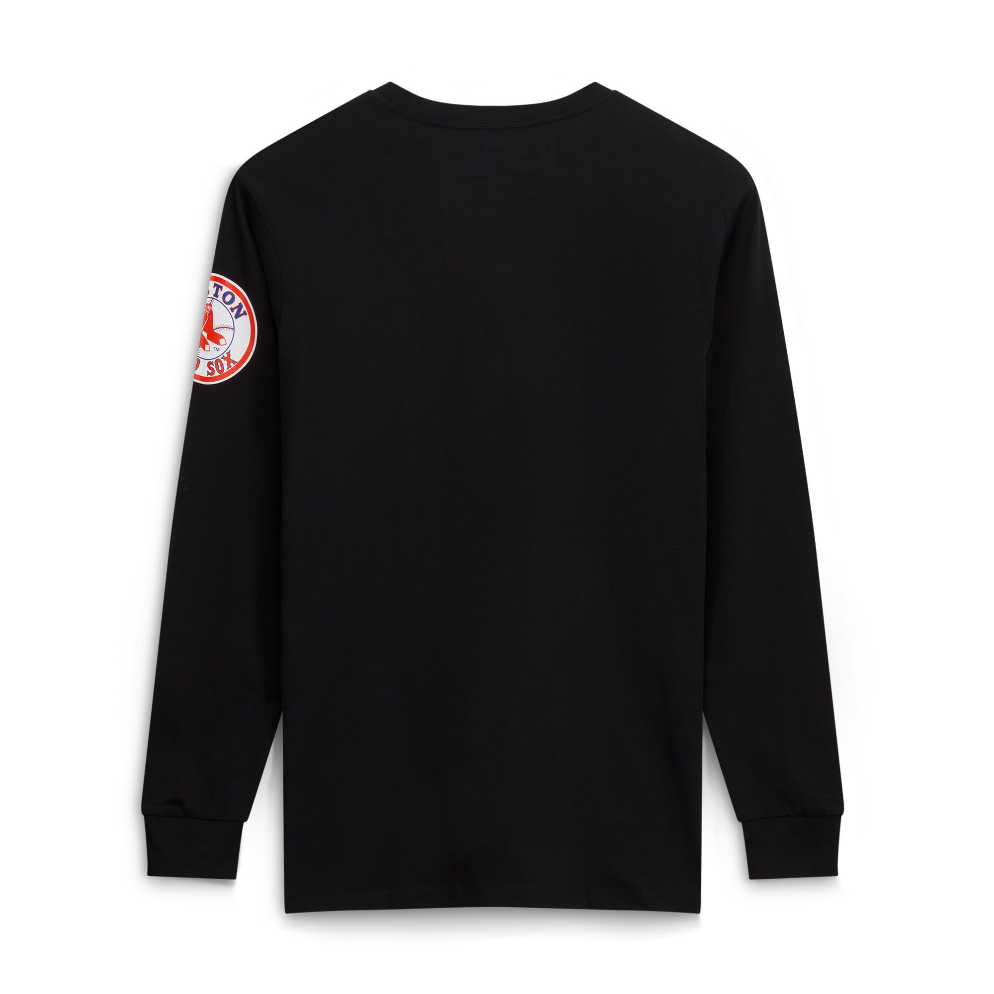 Men's Mitchell & Ness David Ortiz Black Boston Red Sox Player Graphic Long Sleeve T-Shirt