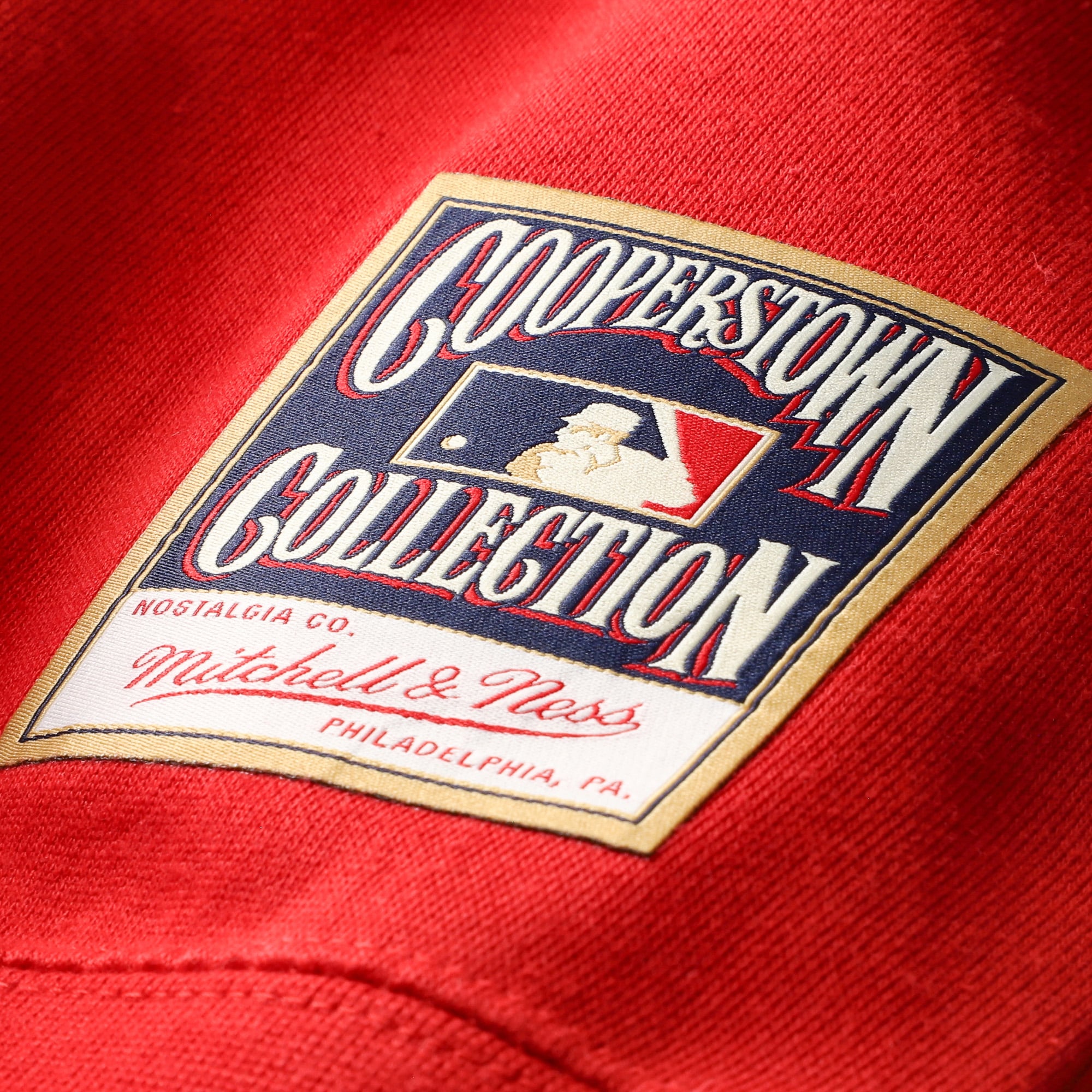 Men's Mitchell & Ness David Ortiz Red Boston Sox Classic Player Number Sweatshirt