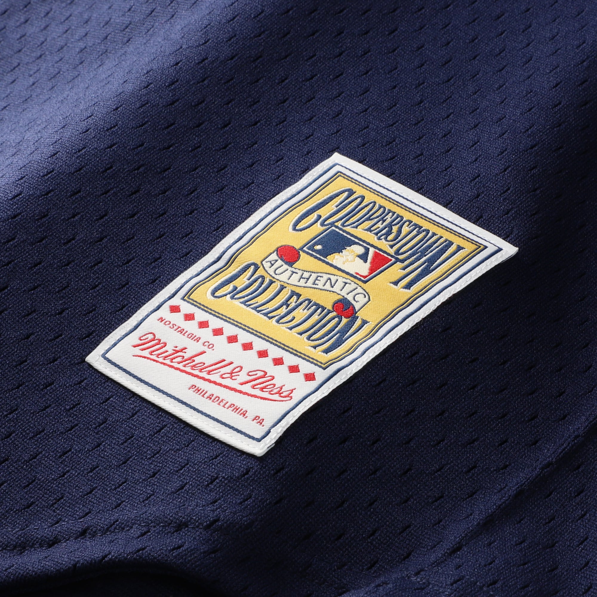 Men's Mitchell & Ness Pedro Martinez Navy Boston Red Sox Authentic Batting Practice Jersey