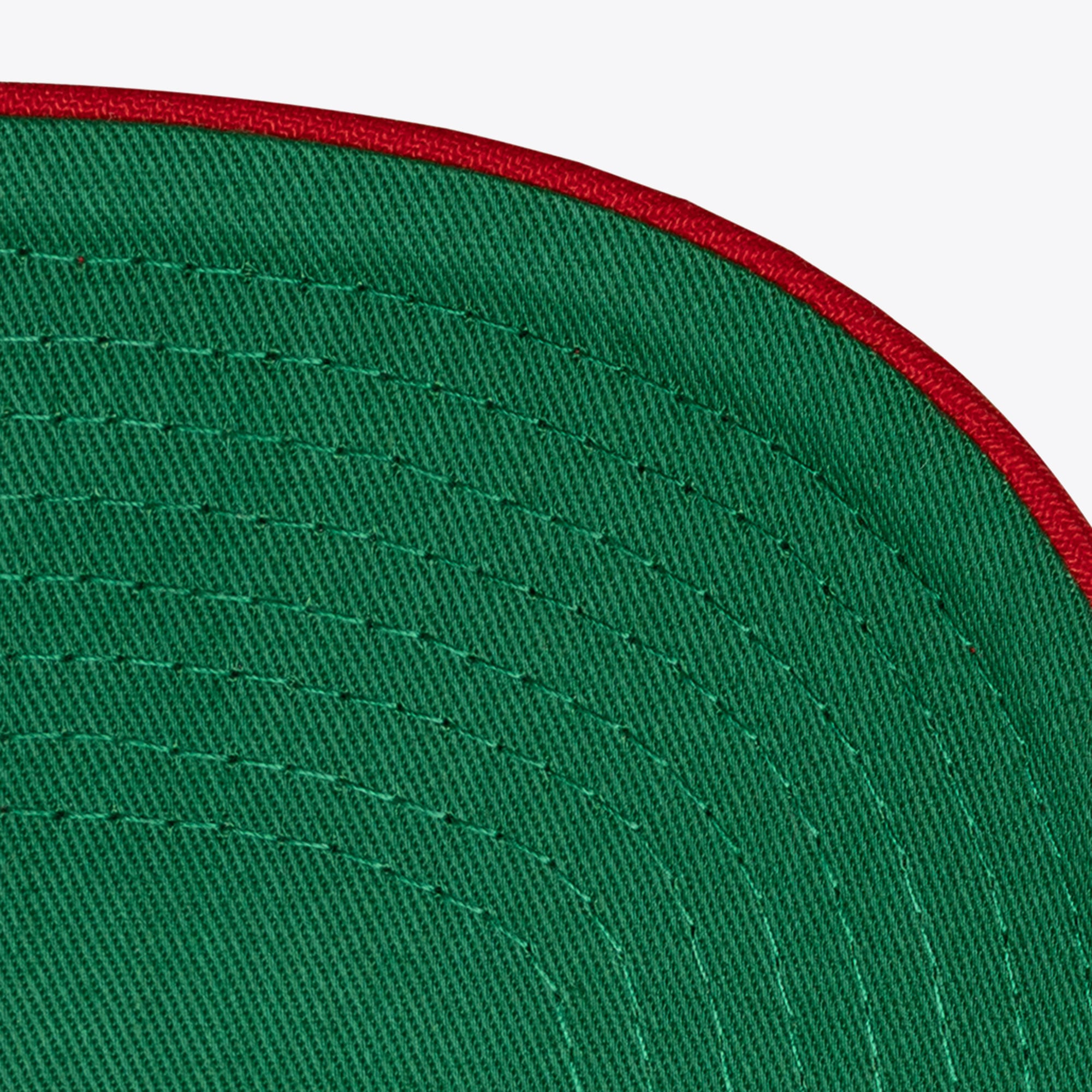 Men's Mitchell & Ness Red Boston Red Sox Fenway Park 100th Anniversary Patch Secondary Pro Snapback Hat