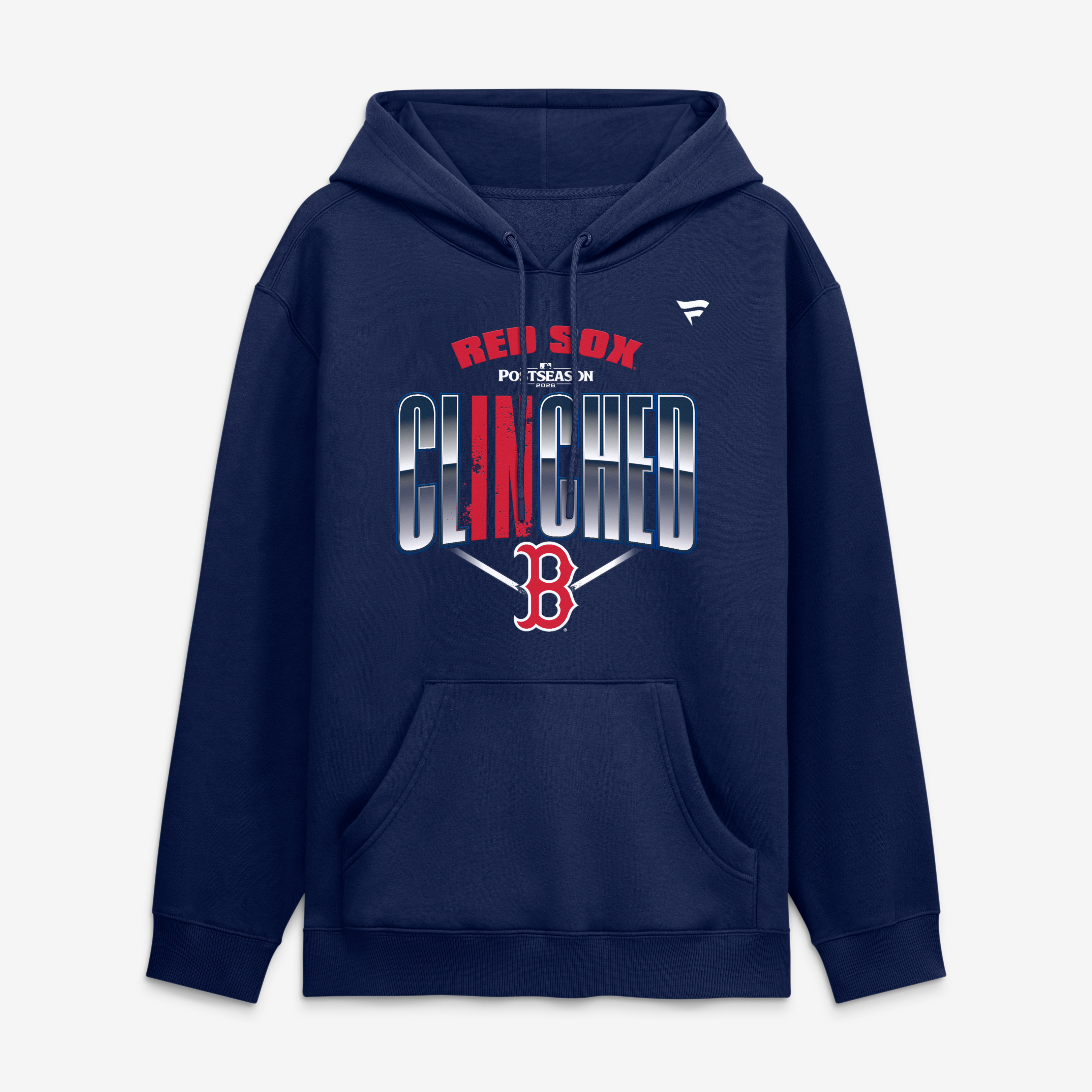 Sweat à capuche bleu marine pour homme Boston Red Sox, édition spéciale vestiaire des séries éliminatoires de la MLB 2026
