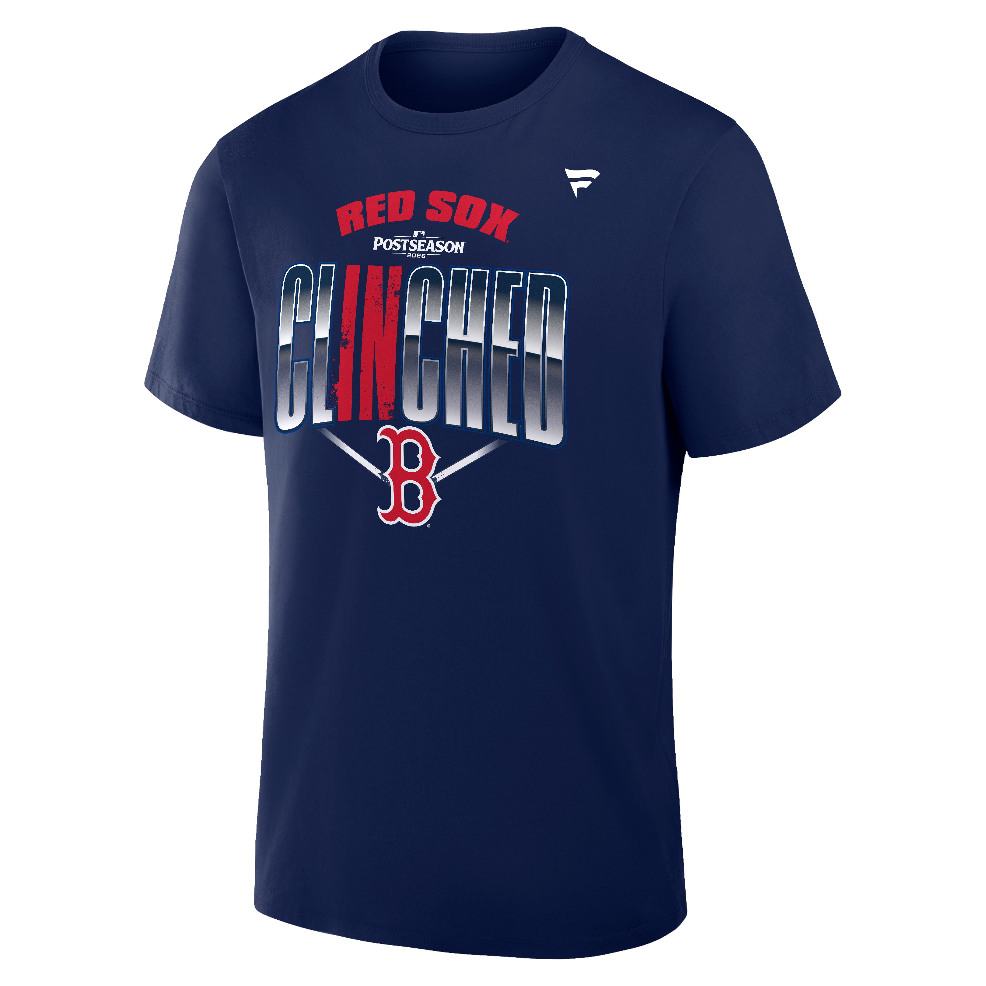 T-shirt homme bleu marine Boston Red Sox 2026 MLB Séries éliminatoires