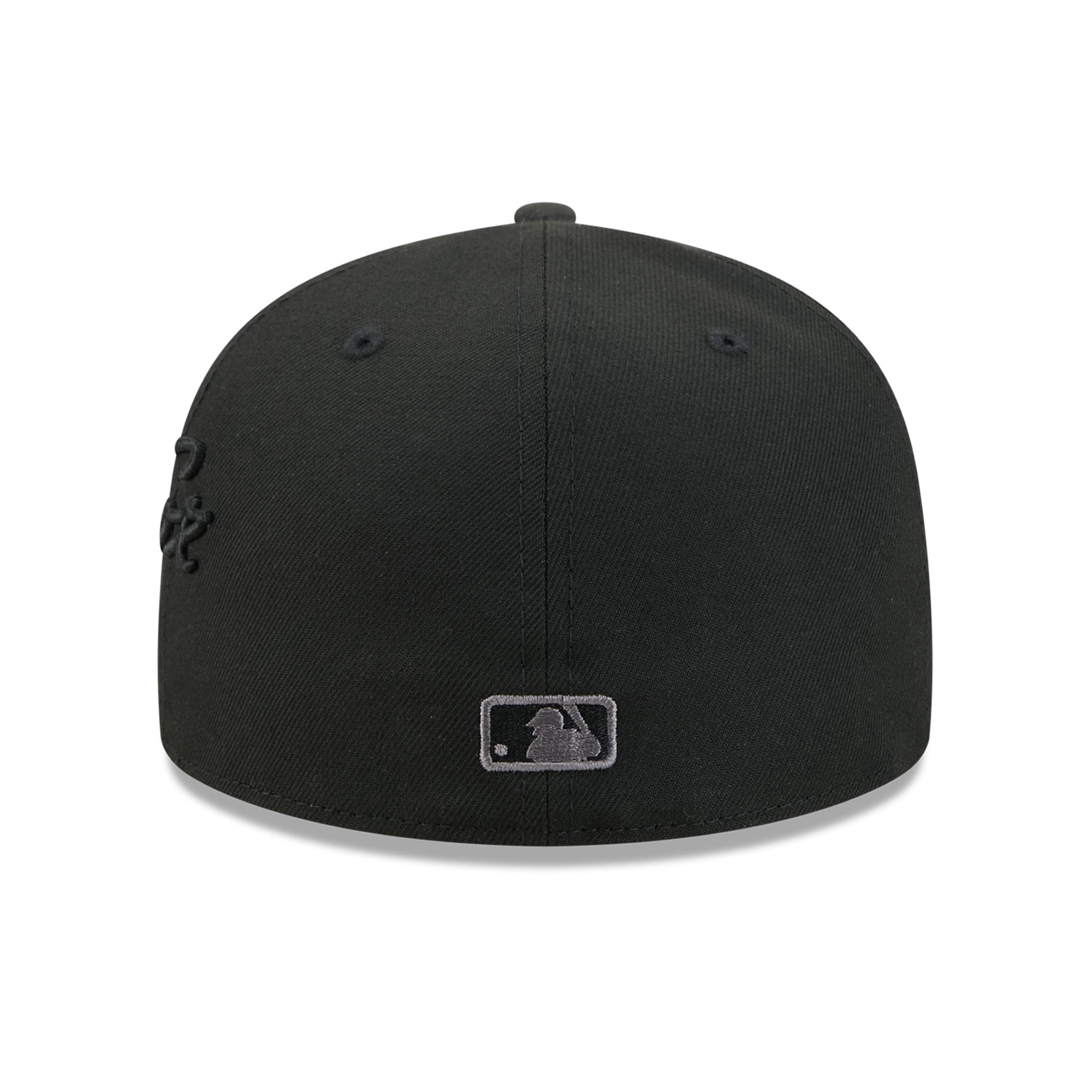 Men's New Era Black Boston Red Sox Side Script 59FIFTY Fitted Hat