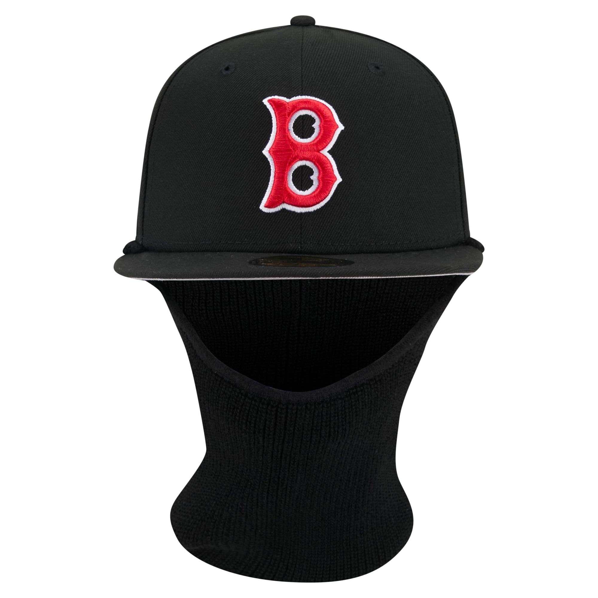 Casquette ajustée New Era 59FIFTY noire Boston Red Sox pour homme