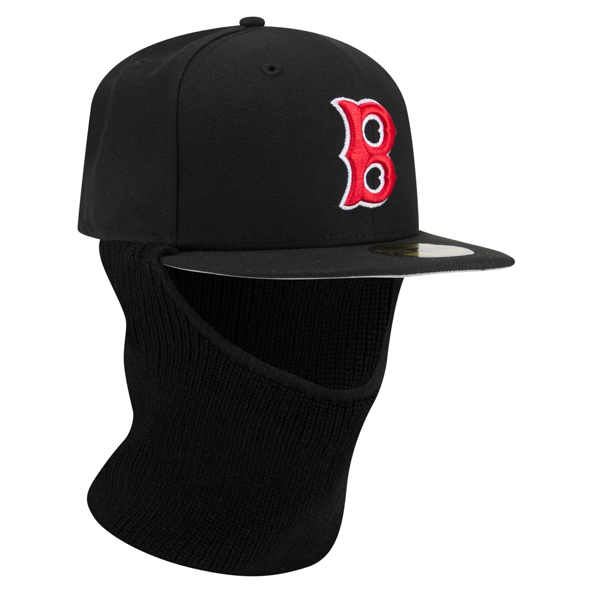 Casquette ajustée New Era 59FIFTY noire Boston Red Sox pour homme