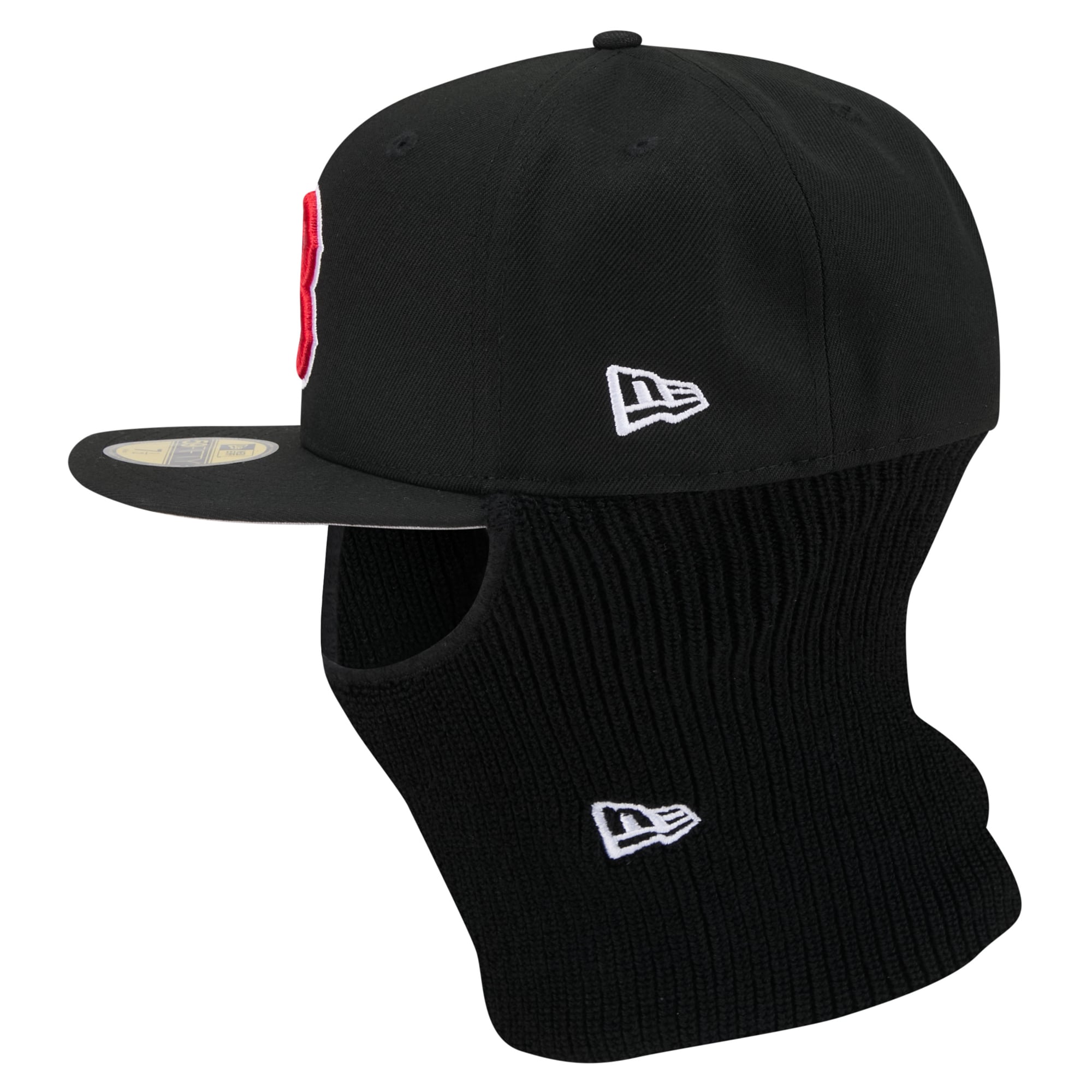 Casquette ajustée New Era 59FIFTY noire Boston Red Sox pour homme