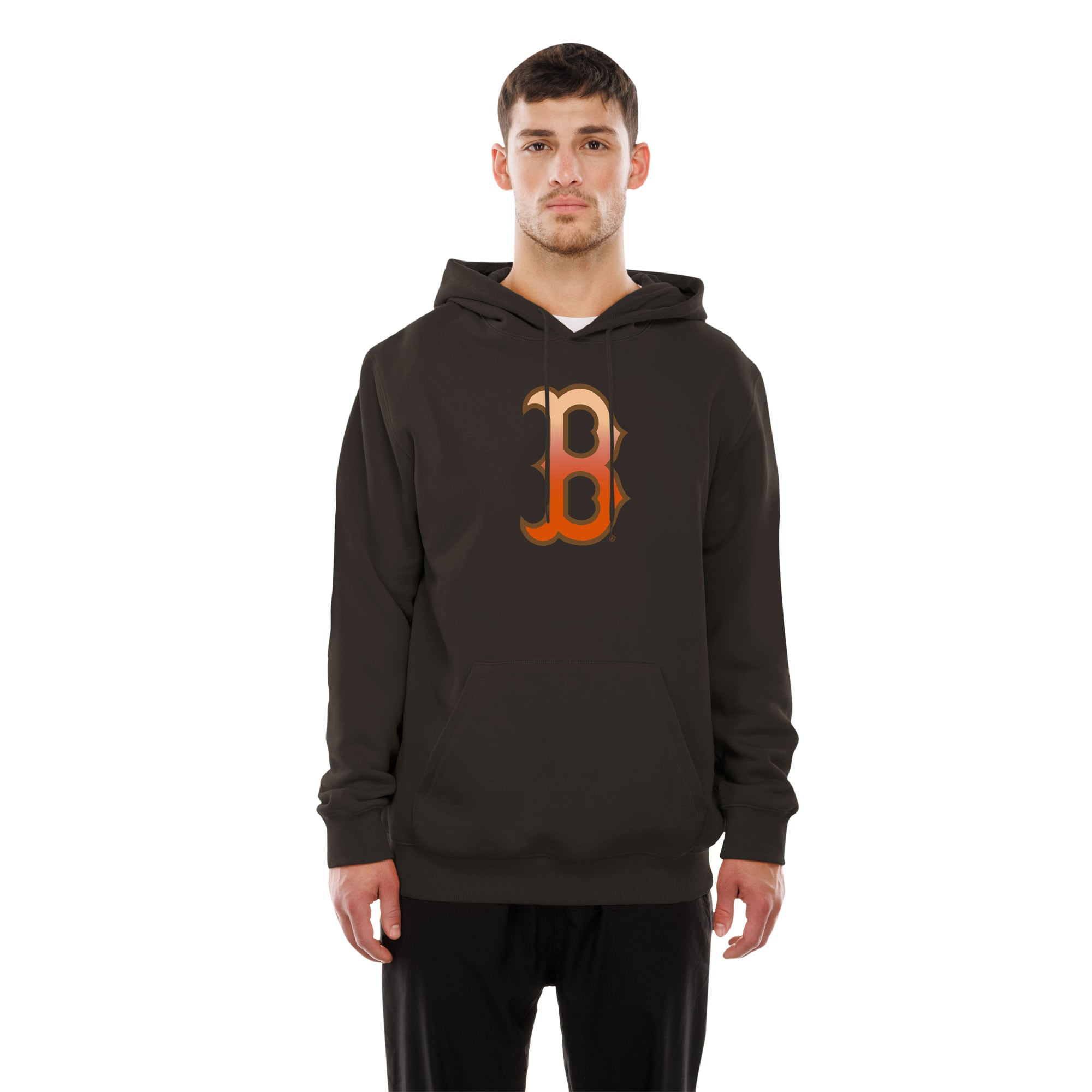 Sweat à capuche New Era marron Boston Red Sox Pumpkin Spice pour homme