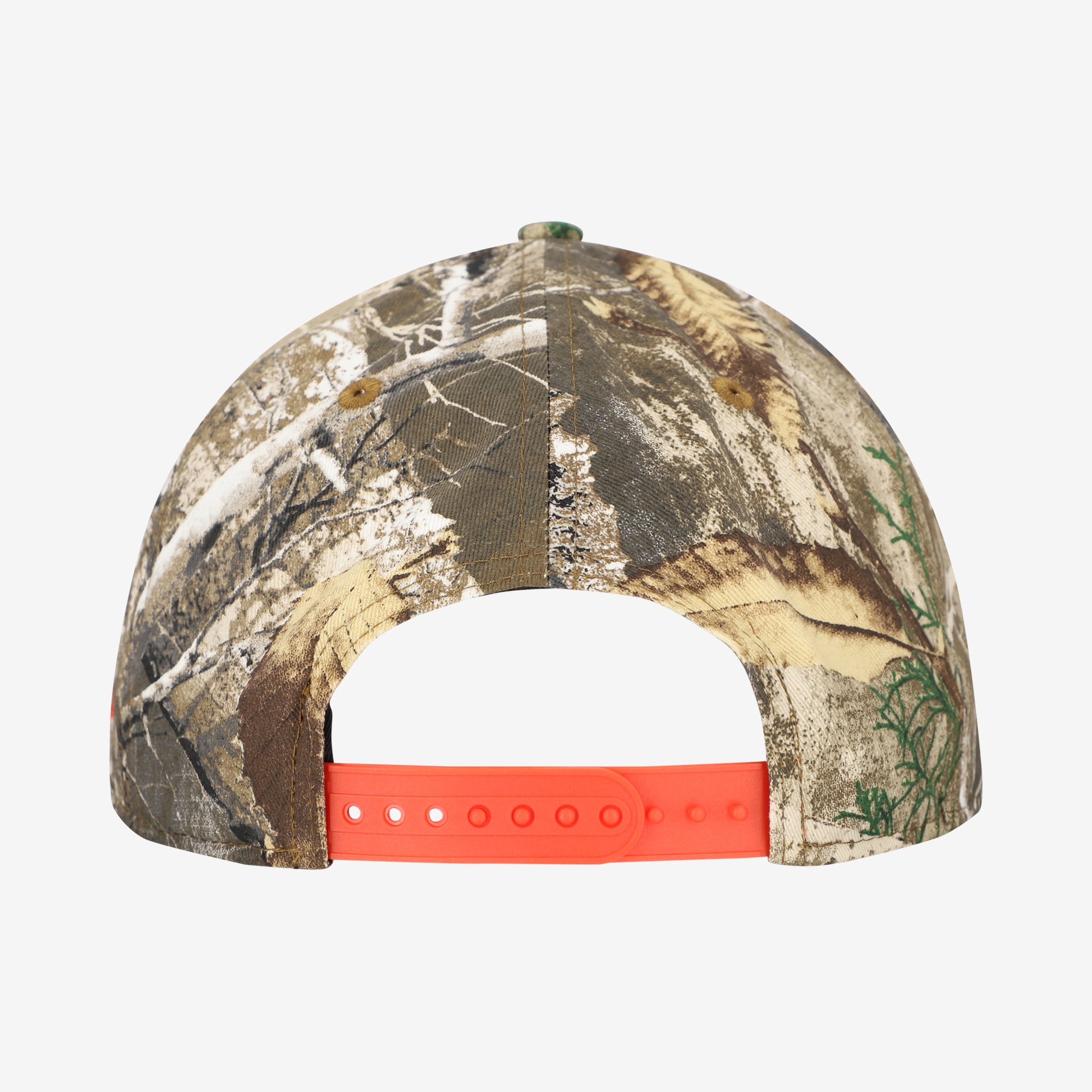 Casquette snapback New Era Camo Boston Red Sox Realtree Orange Pop 9FIFTY pour homme