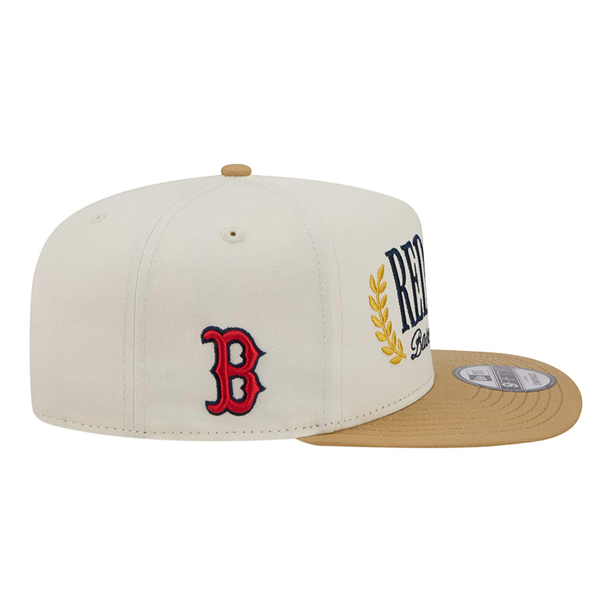 Casquette snapback New Era crème Boston Red Sox Club 9FIFTY pour homme