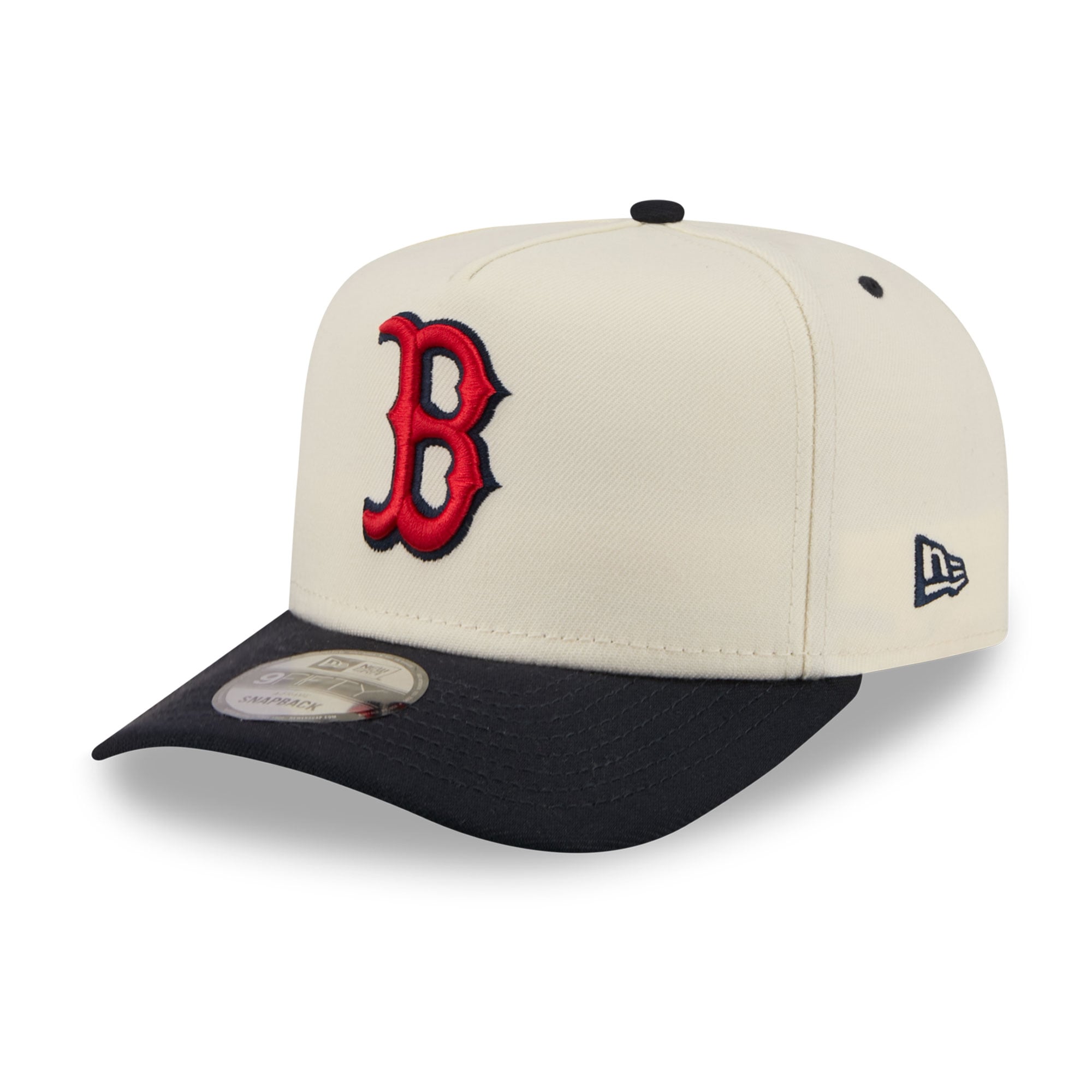 Casquette snapback New Era crème Boston Red Sox 9FIFTY pour homme
