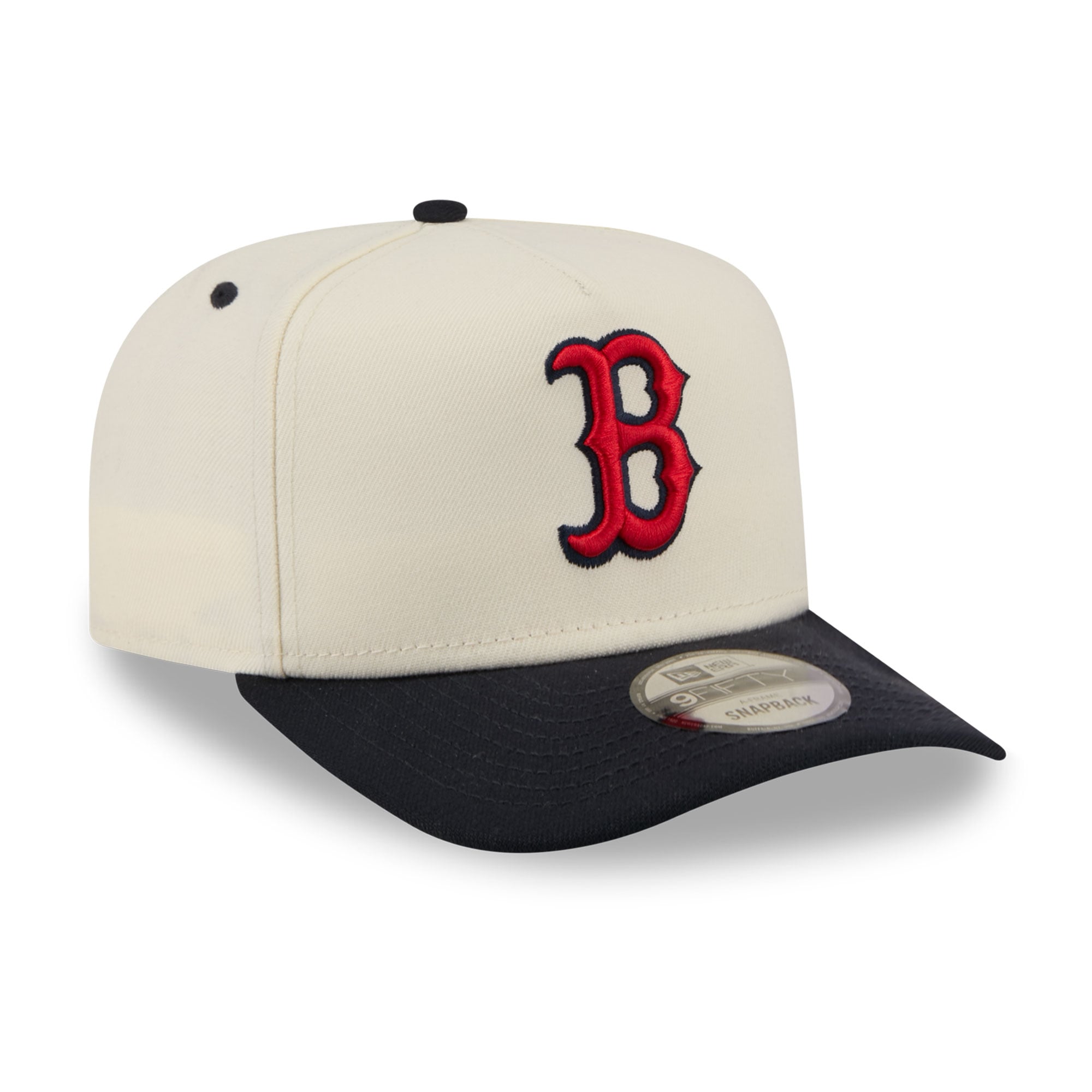 Casquette snapback New Era crème Boston Red Sox 9FIFTY pour homme