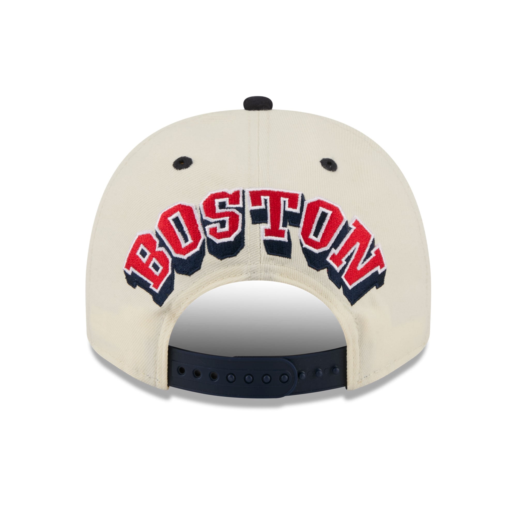 Casquette snapback New Era crème Boston Red Sox 9FIFTY pour homme