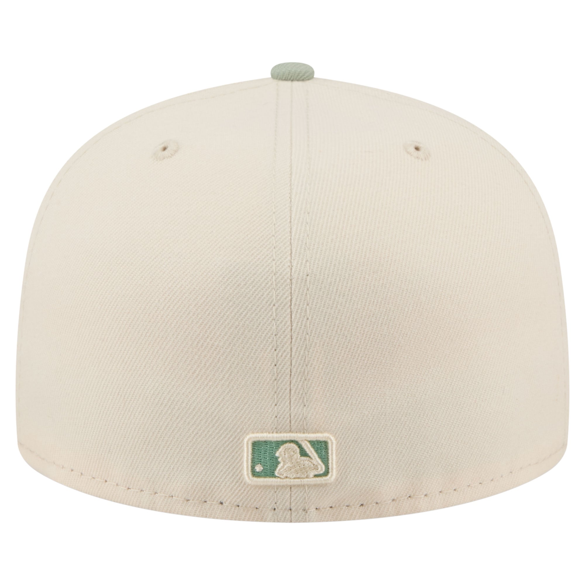 Casquette ajustée New Era 59FIFTY crème/verte Boston Red Sox pour homme