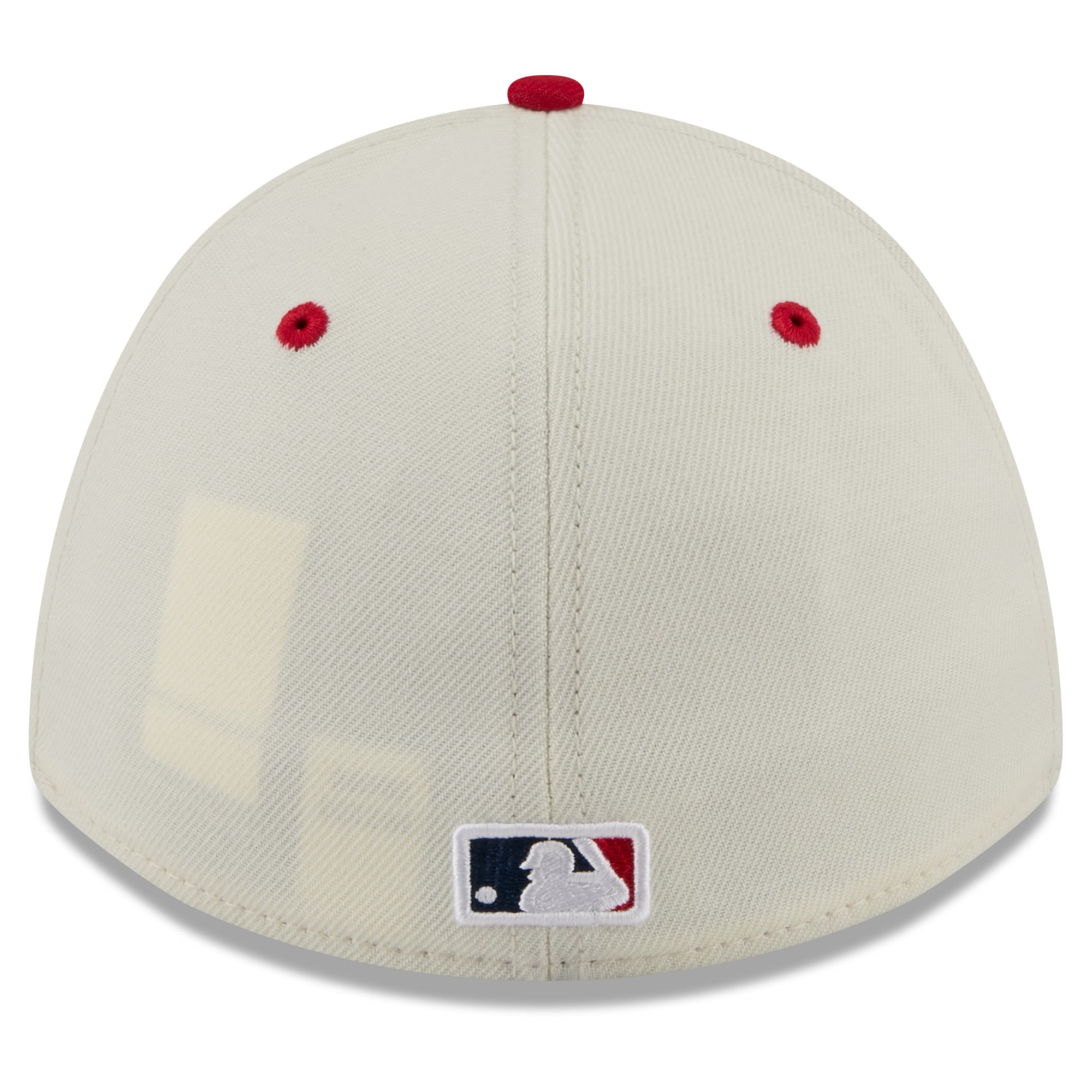 Men's New Era Cream/Red Boston Red Sox USA 250 Fourth of July 39THIRTY M-Crown Flex Hat
