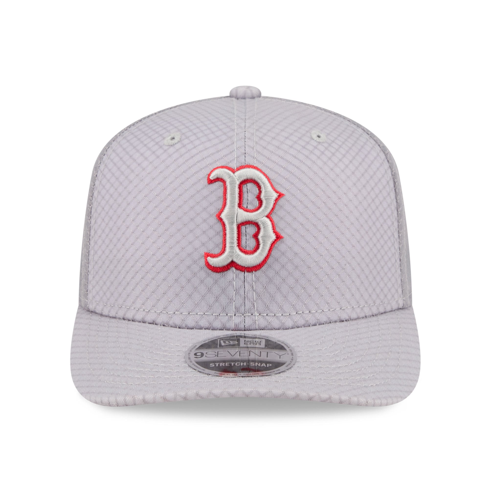 Casquette trucker ajustable New Era grise Boston Red Sox 9SEVENTY pour homme