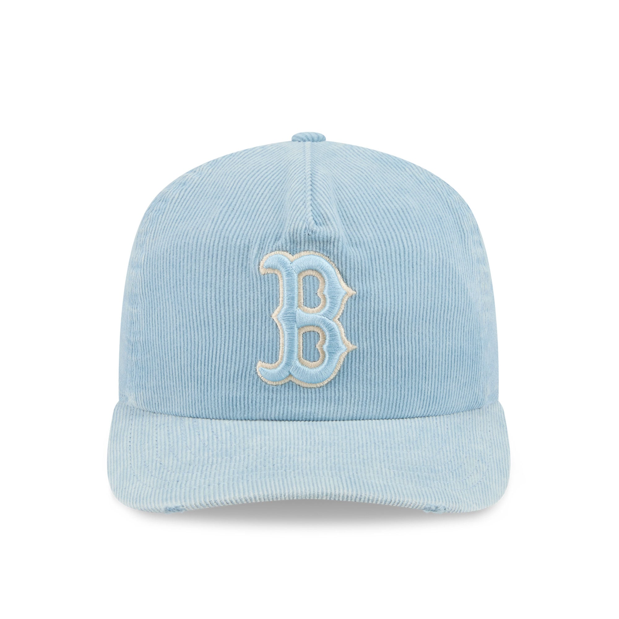 Casquette ajustable New Era 19TWENTY en velours côtelé bleu clair pour homme