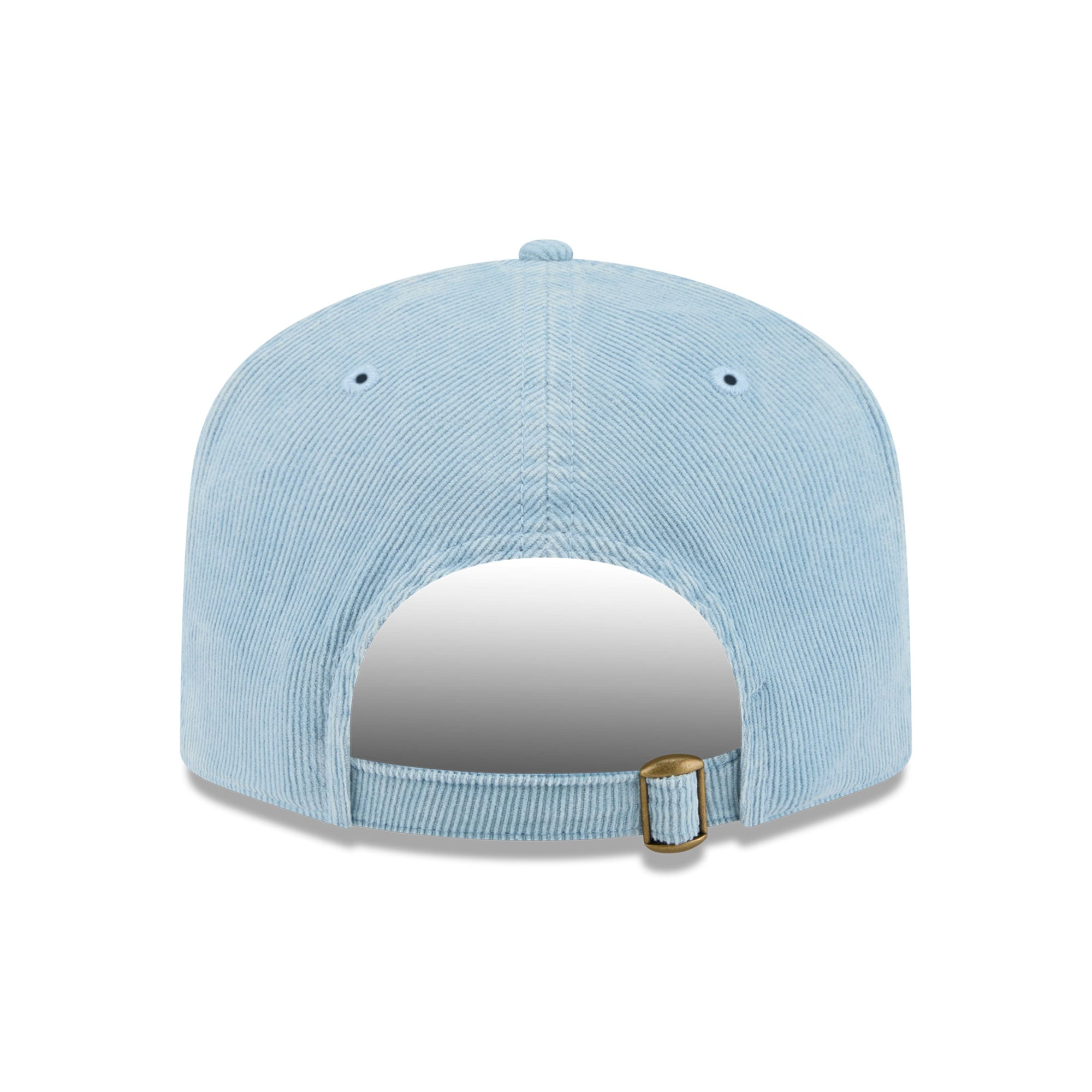 Casquette ajustable New Era 19TWENTY en velours côtelé bleu clair pour homme