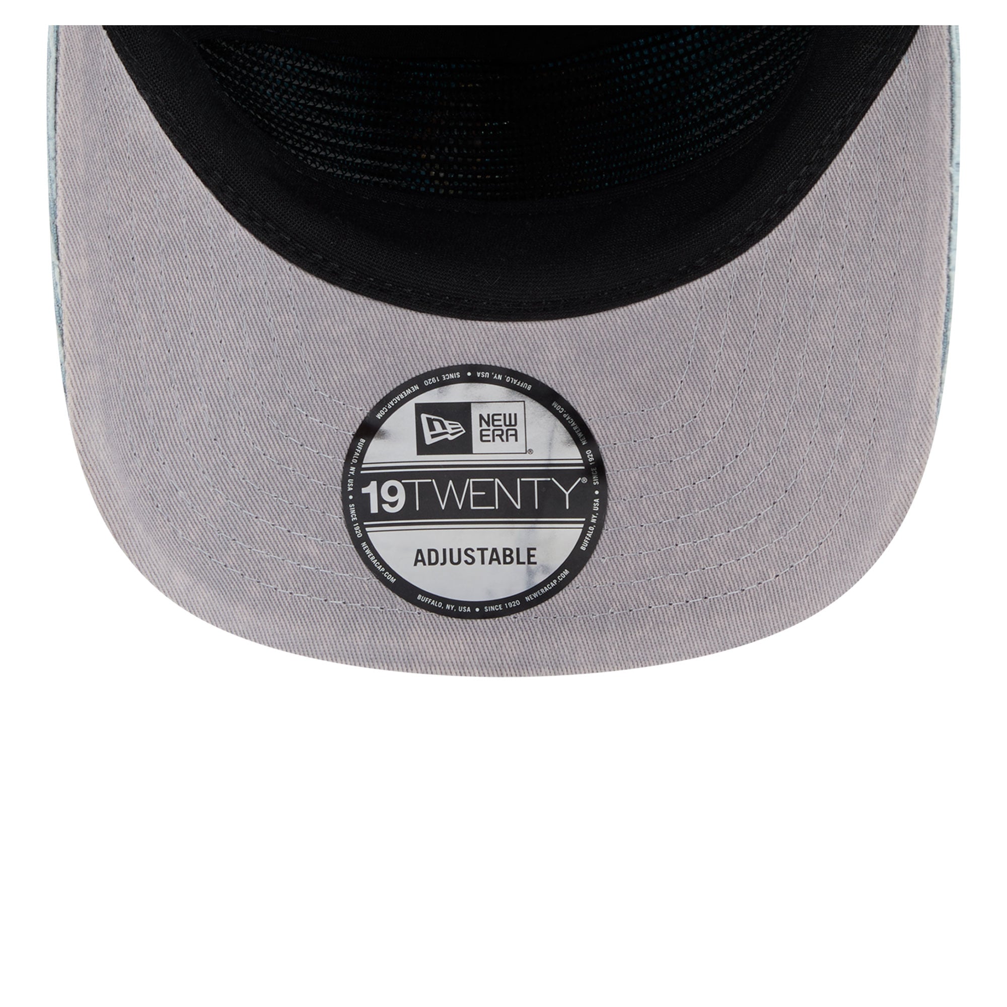 Casquette ajustable New Era 19TWENTY en velours côtelé bleu clair pour homme
