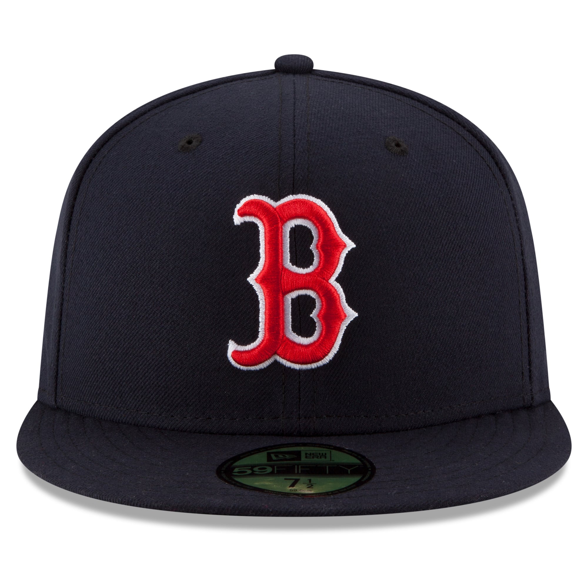 Casquette ajustée New Era 59FIFTY pour homme, bleu marine, Boston Red Sox, écusson latéral des séries éliminatoires de la MLB 2026