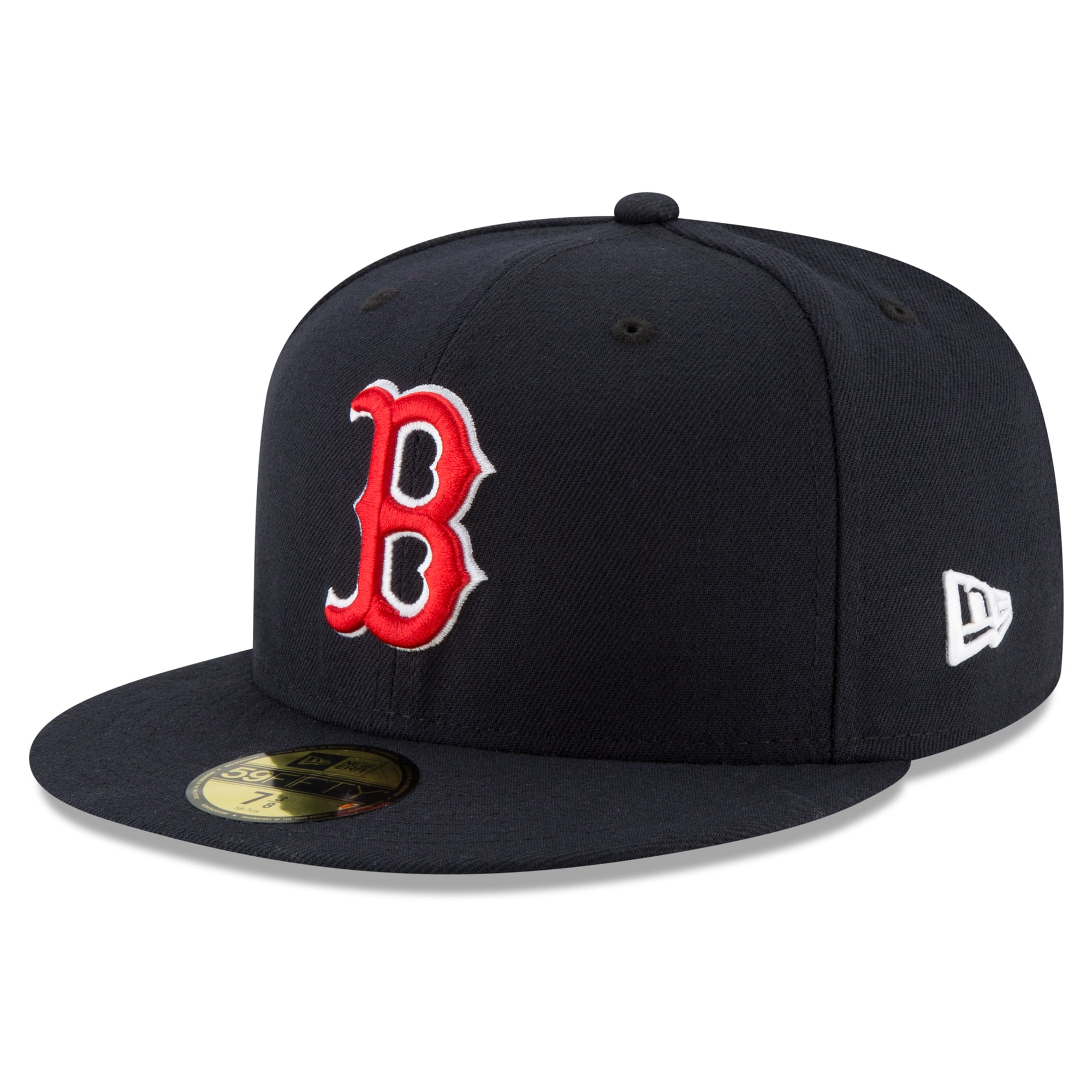 Casquette ajustée New Era 59FIFTY pour homme, bleu marine, Boston Red Sox, écusson latéral des séries éliminatoires de la MLB 2026