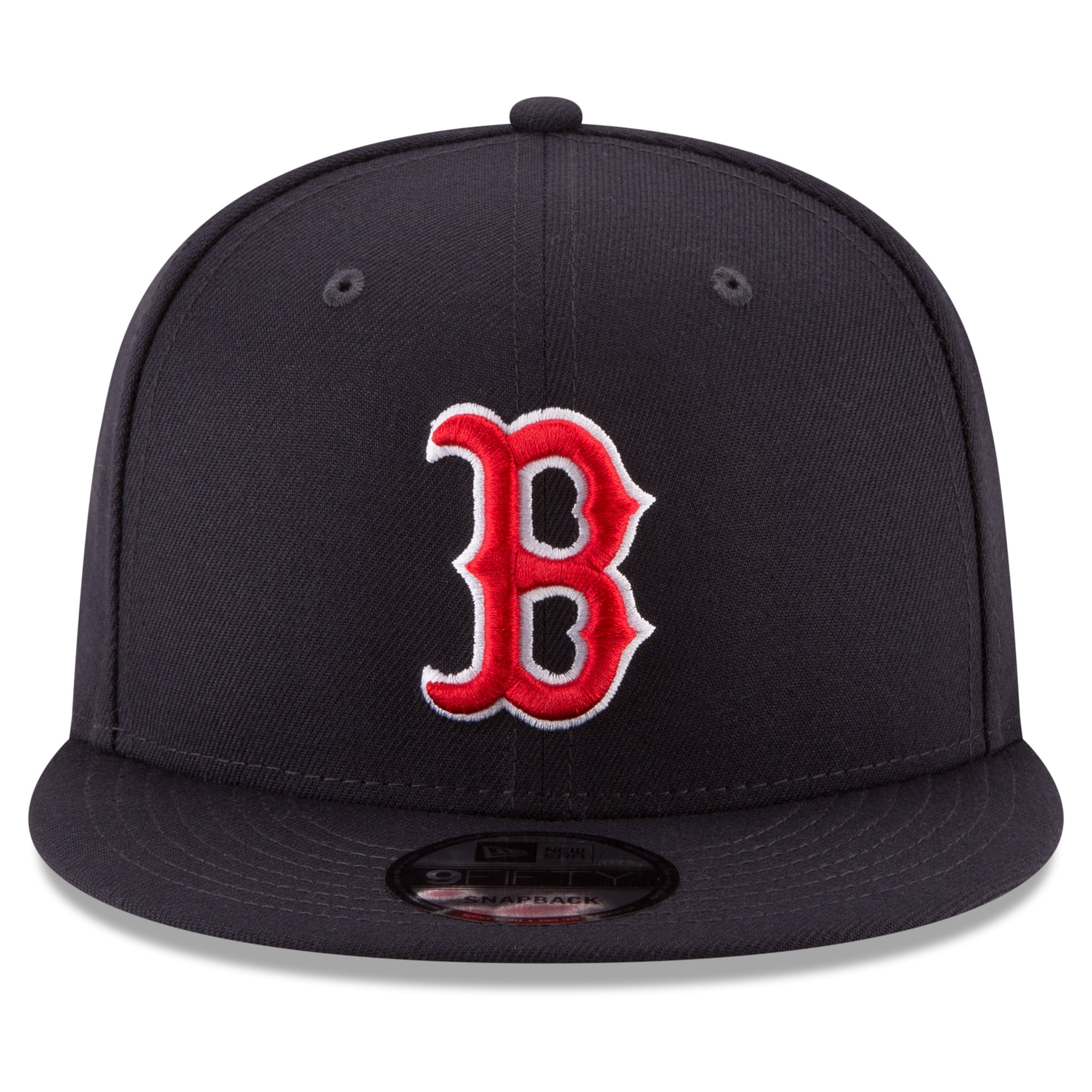 Casquette snapback New Era 9FIFTY pour homme, bleu marine, Boston Red Sox, écusson latéral des séries éliminatoires de la MLB 2026