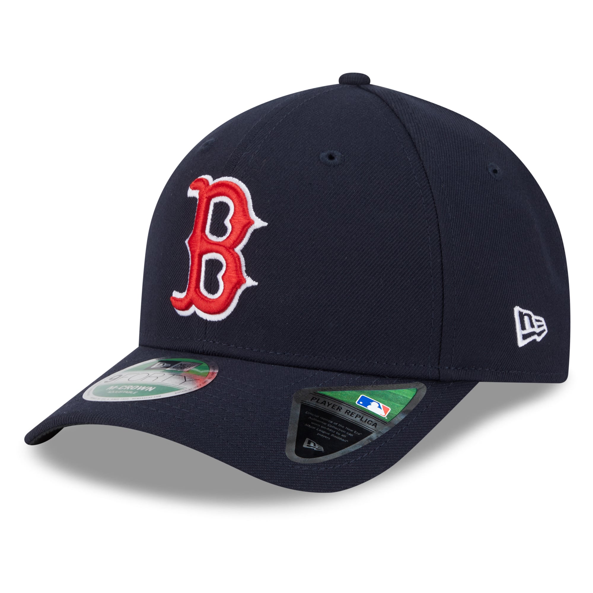 Casquette ajustable New Era bleu marine Boston Red Sox 2026 MLB Postseason avec écusson latéral 9FORTY