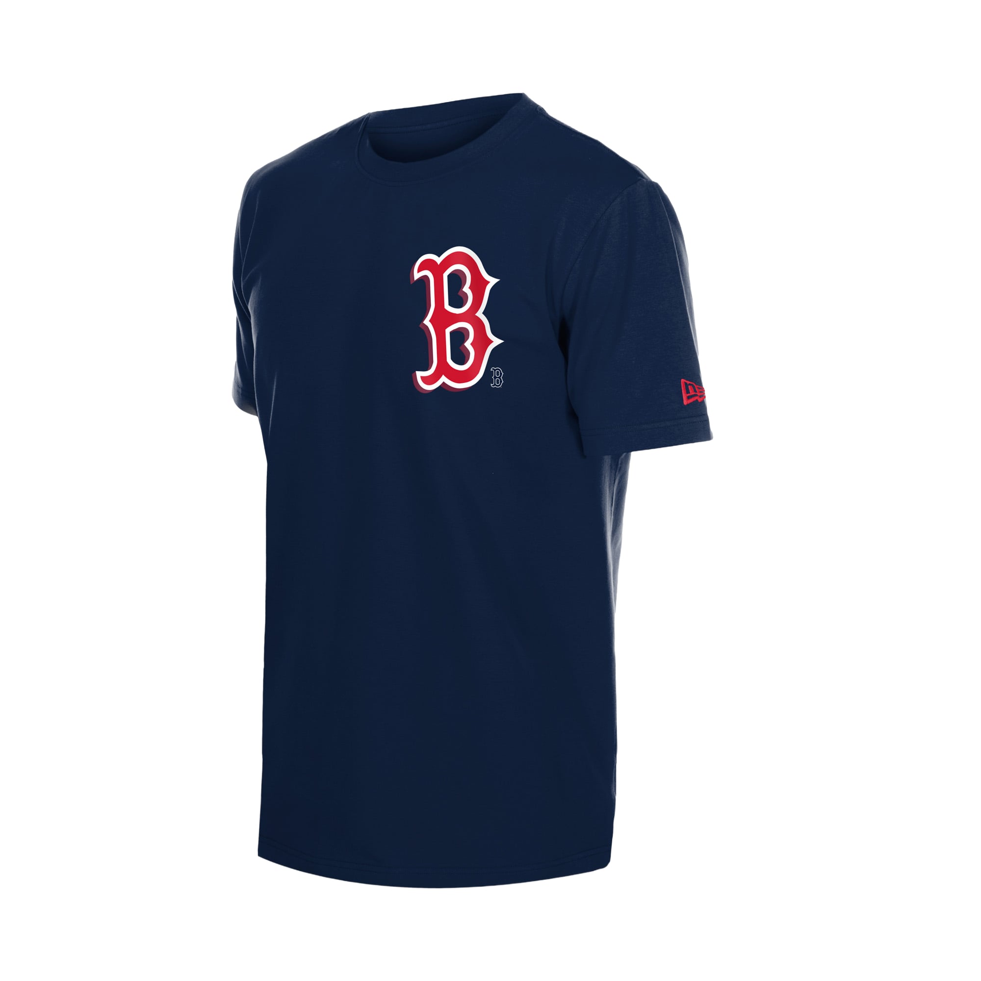 Men's New Era Navy Boston Red Sox Cartoon Logo T-Shirt