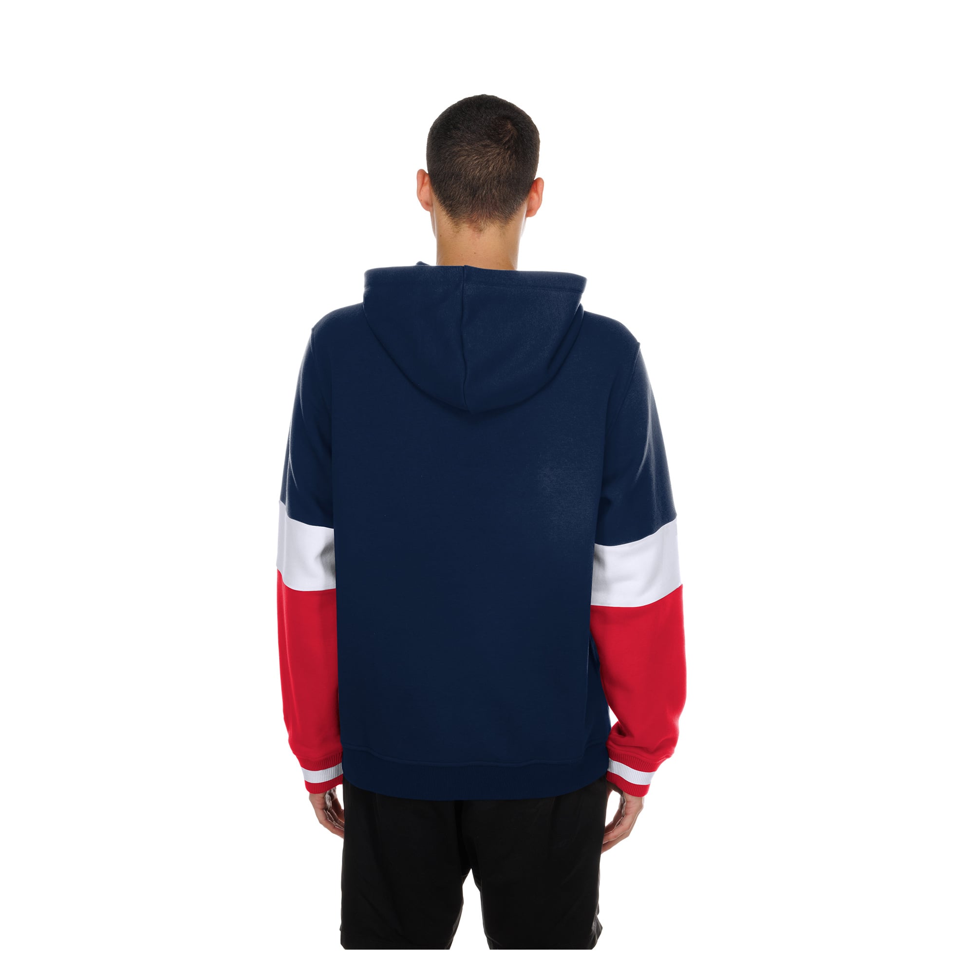 Sweat à capuche New Era bleu marine Boston Red Sox pour homme