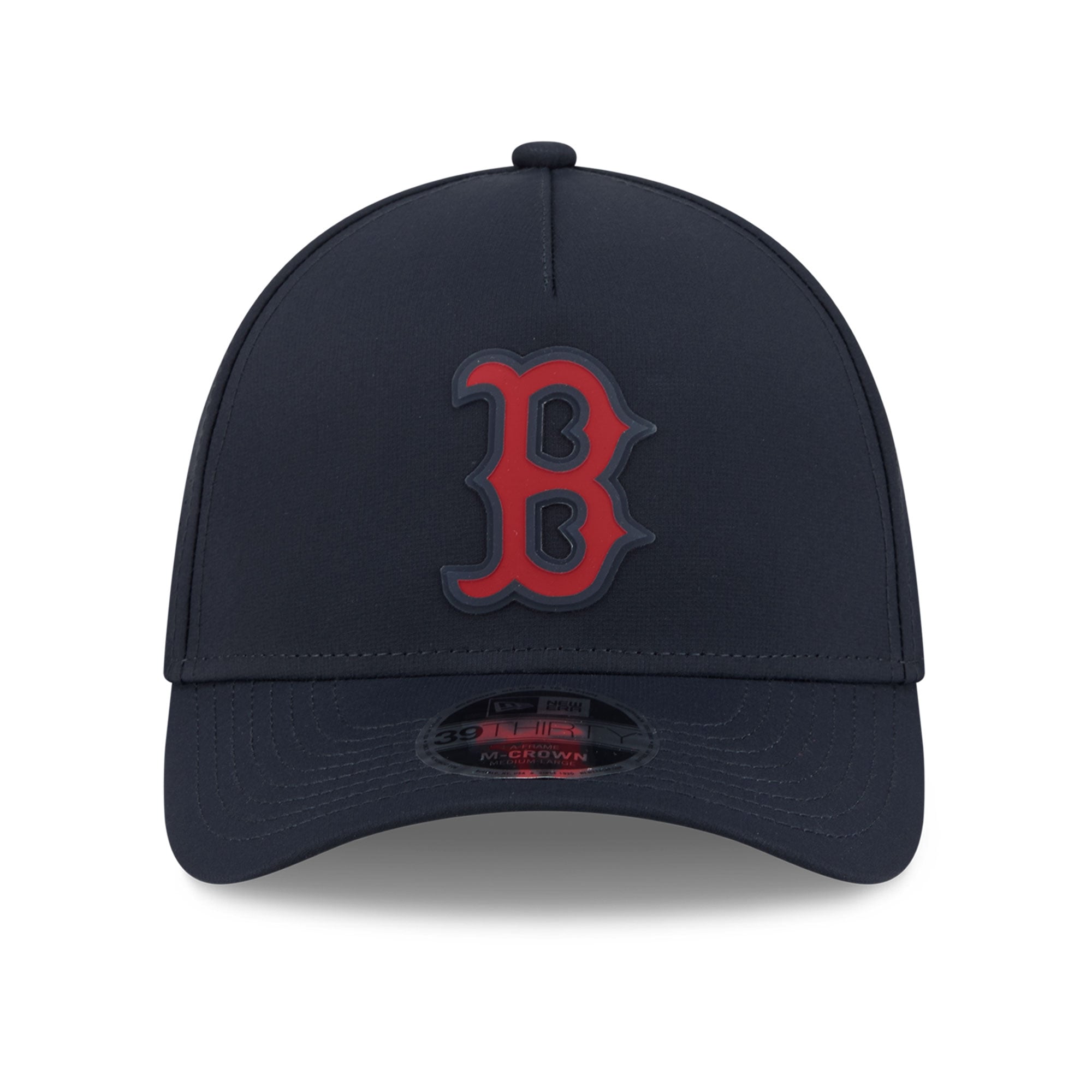Casquette New Era 39THIRTY Flex bleu marine Boston Red Sox pour homme