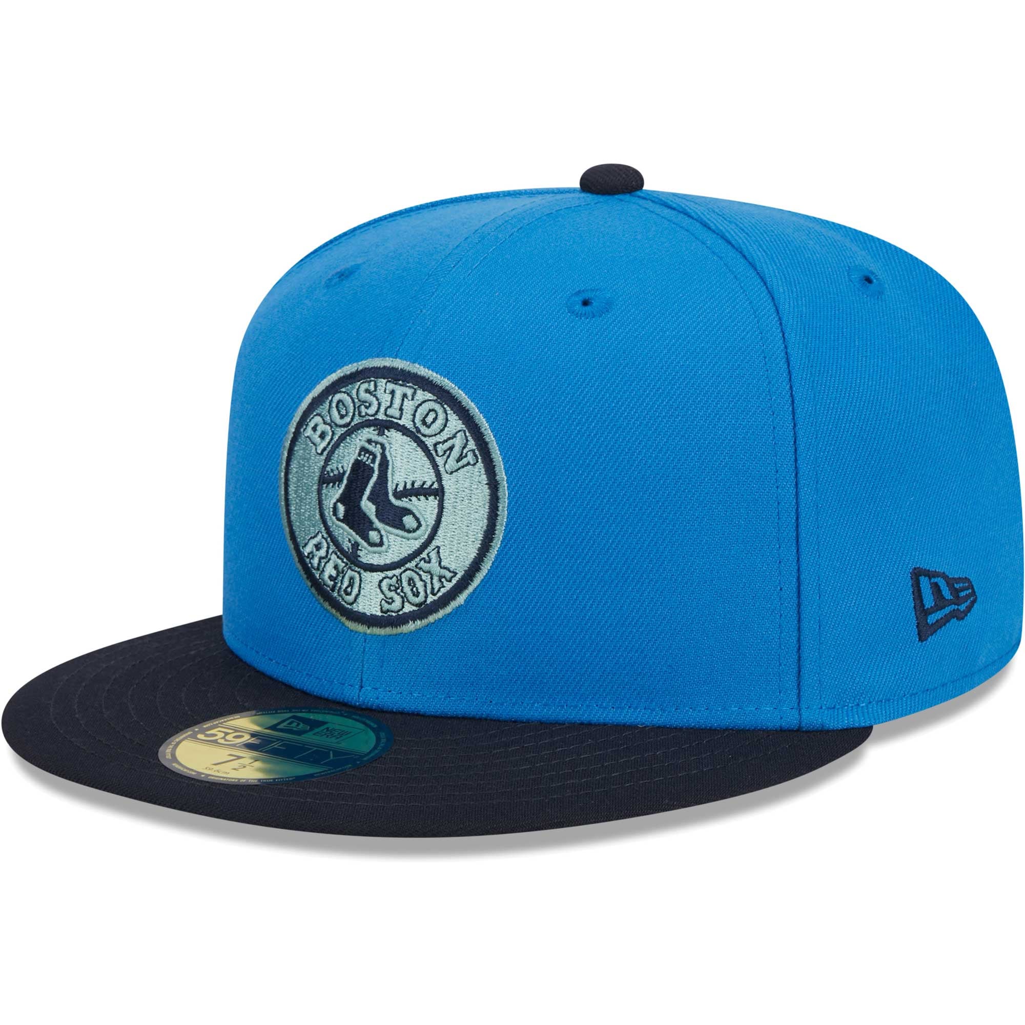 Casquette ajustée 59FIFTY Royal Boston Red Sox New Era pour homme