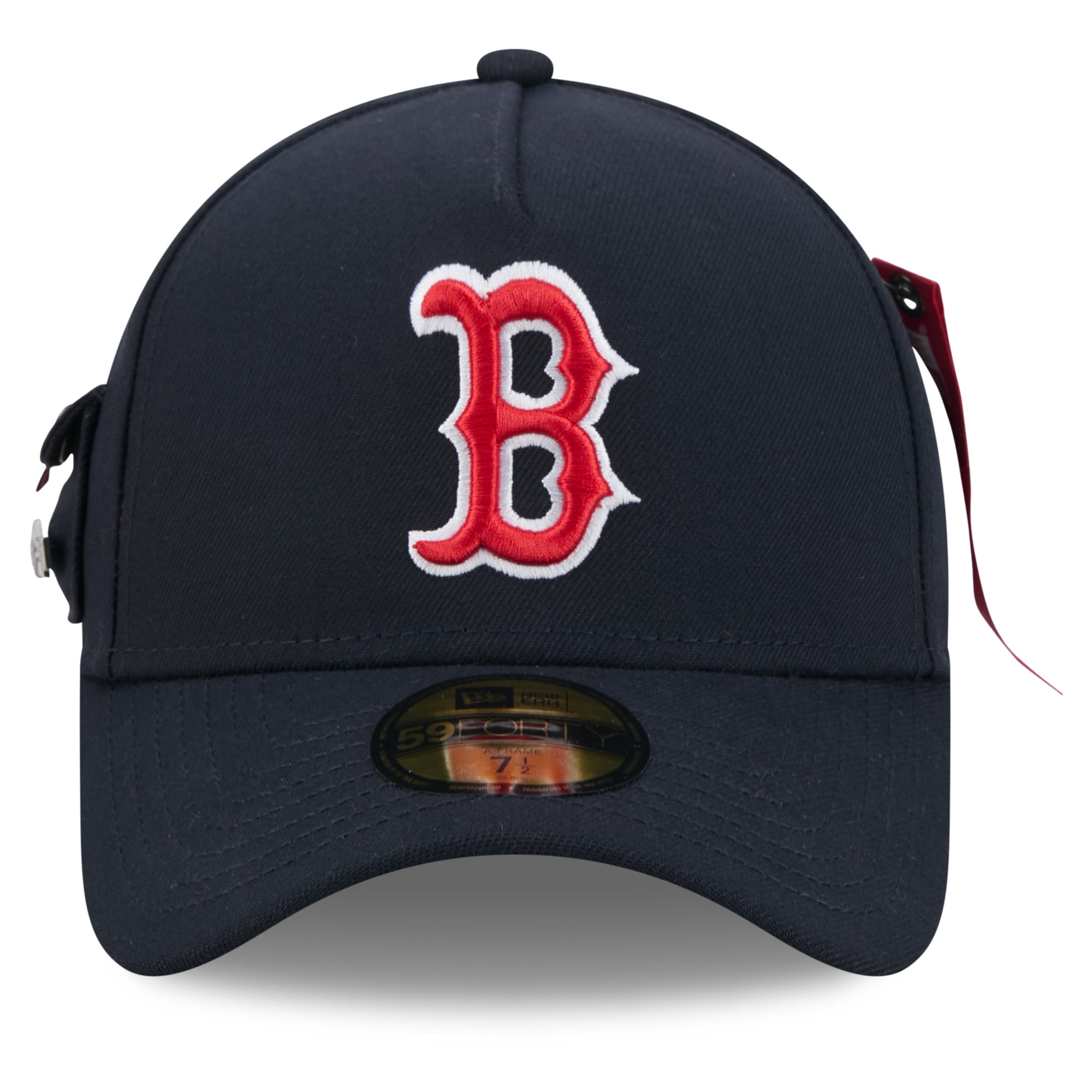 Casquette ajustée New Era x Alpha Industries bleu marine Boston Red Sox 59FORTY pour homme