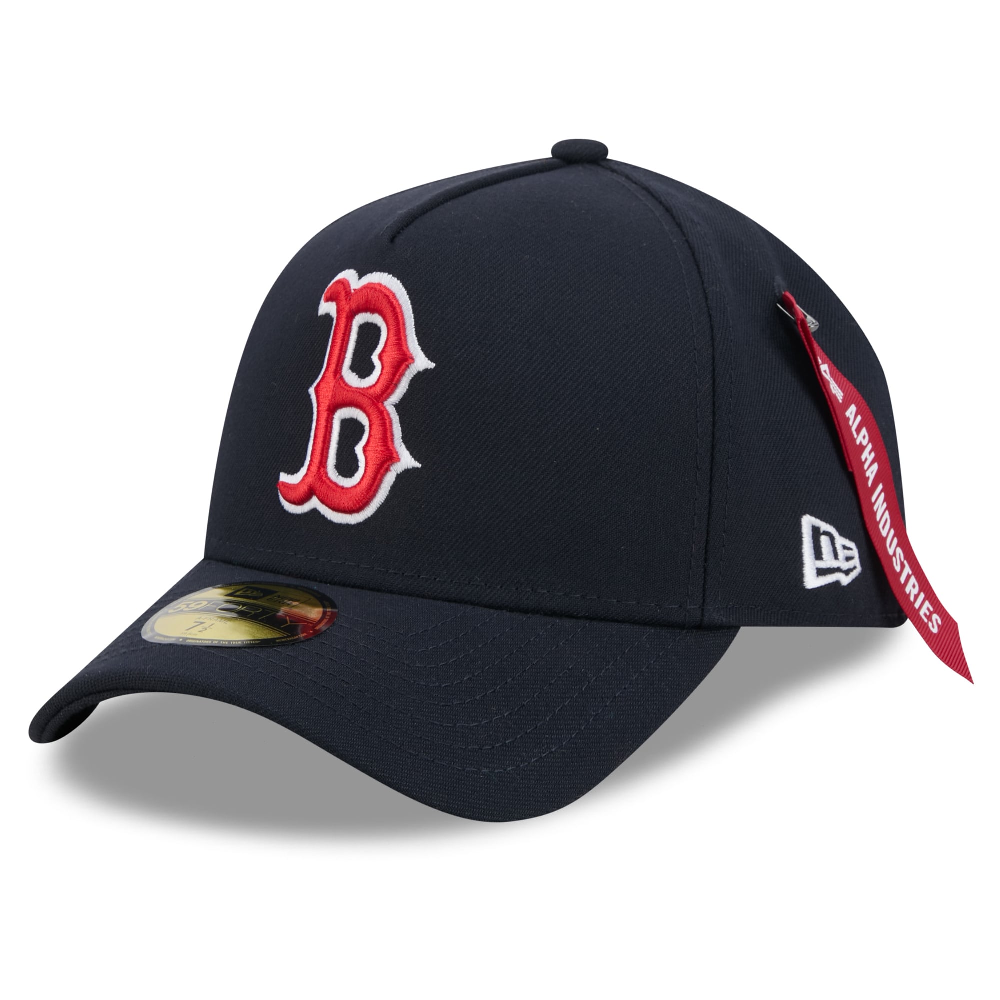 Casquette ajustée New Era x Alpha Industries bleu marine Boston Red Sox 59FORTY pour homme