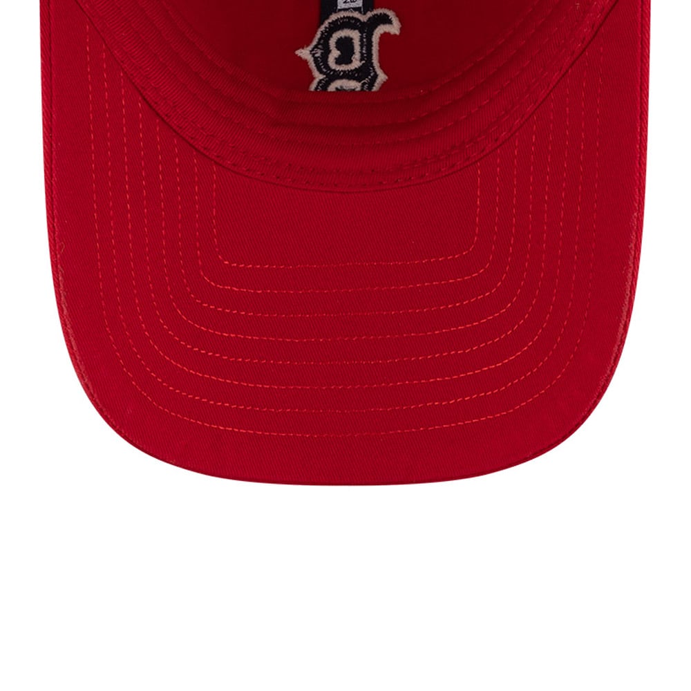 Casquette ajustable New Era x Ralph Lauren Red Boston Red Sox 9TWENTY pour homme