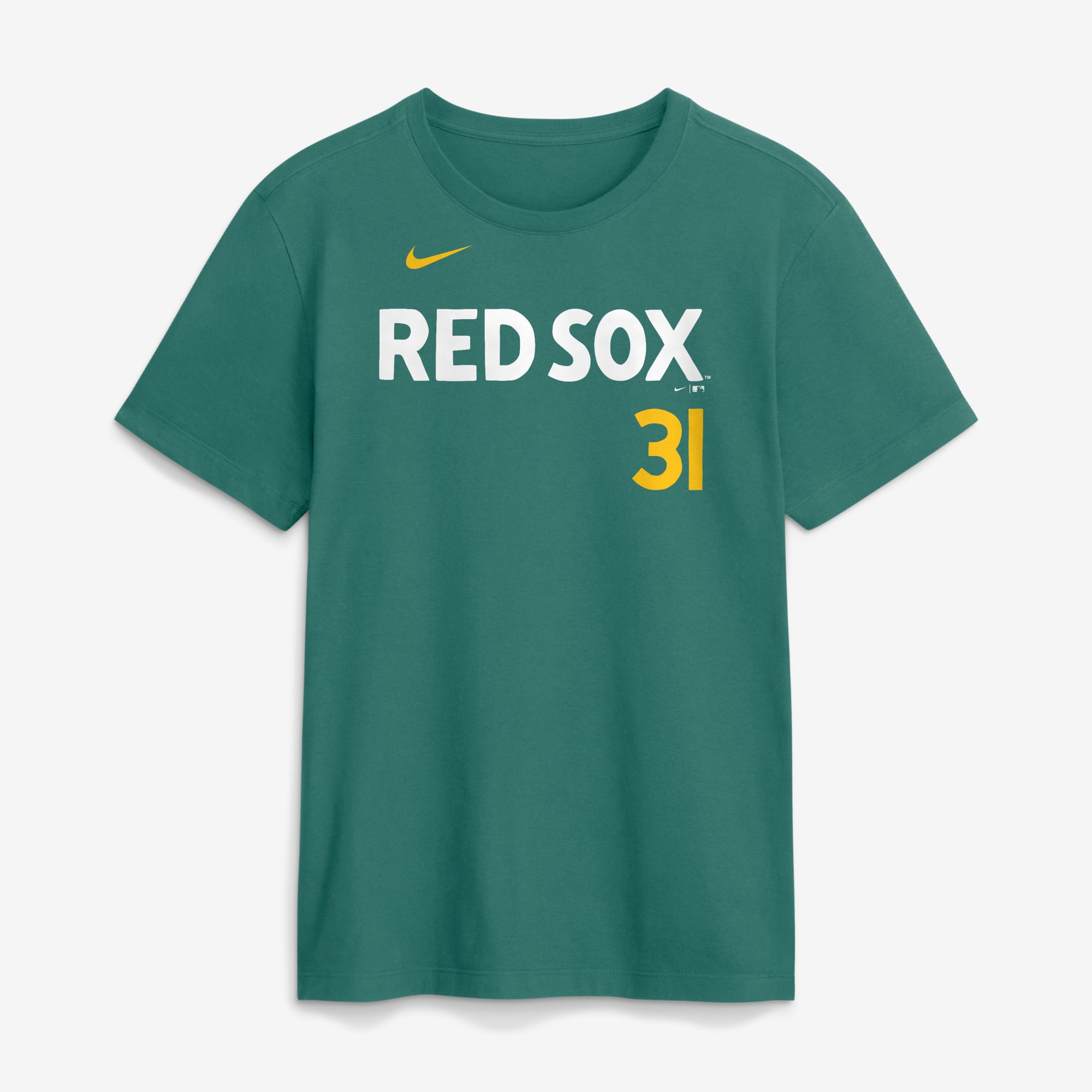 Men's Nike Adley Rutschman Navy Boston Red Sox Name & Number T-Shirt