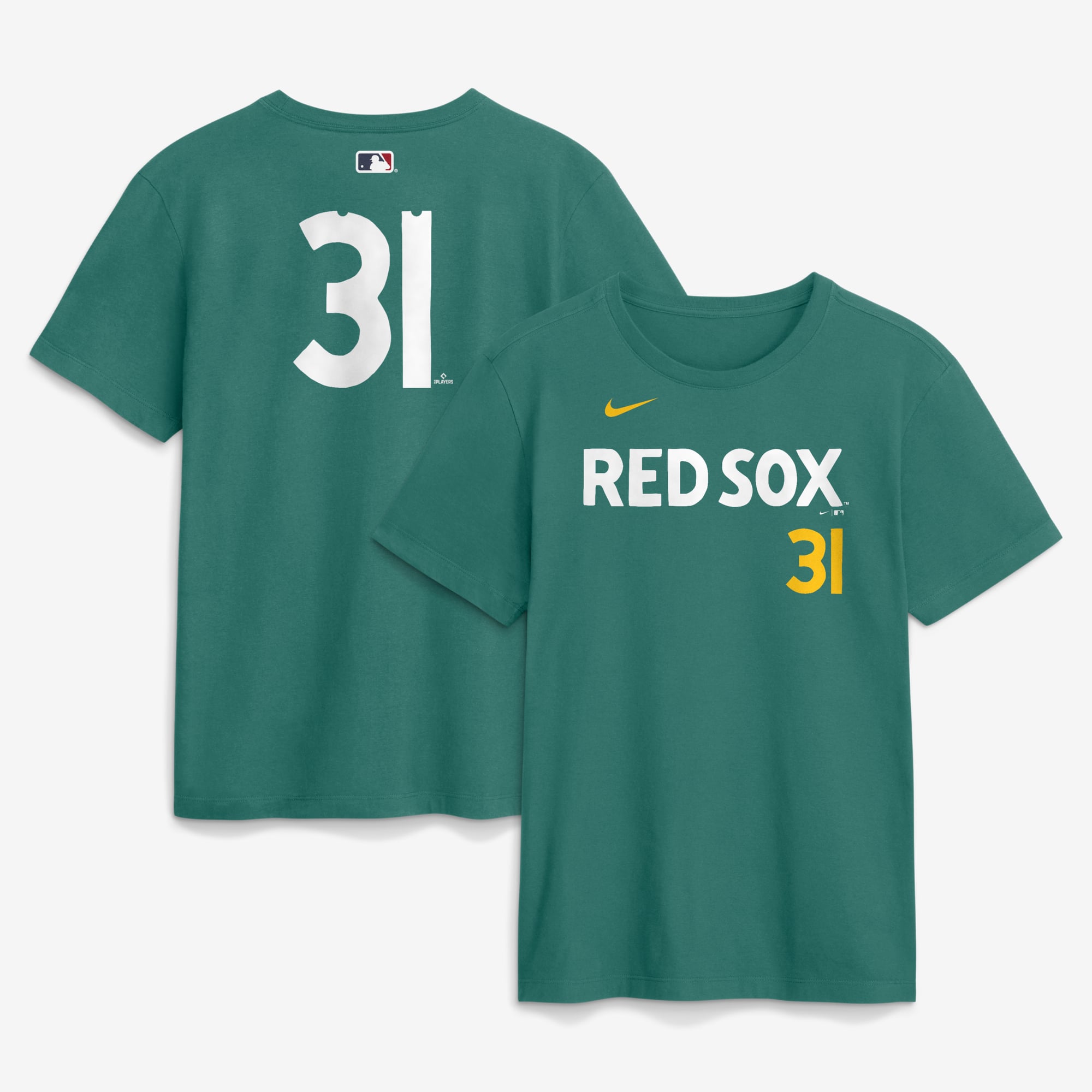 Men's Nike Adley Rutschman Navy Boston Red Sox Name & Number T-Shirt