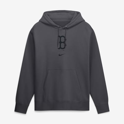  Boston Red Sox Nike Washed Club Fleece Hoodie - Anthracite
