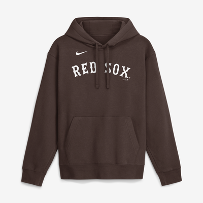  Boston Red Sox Nike Core Cinder Club Fleece Hoodie - Brown