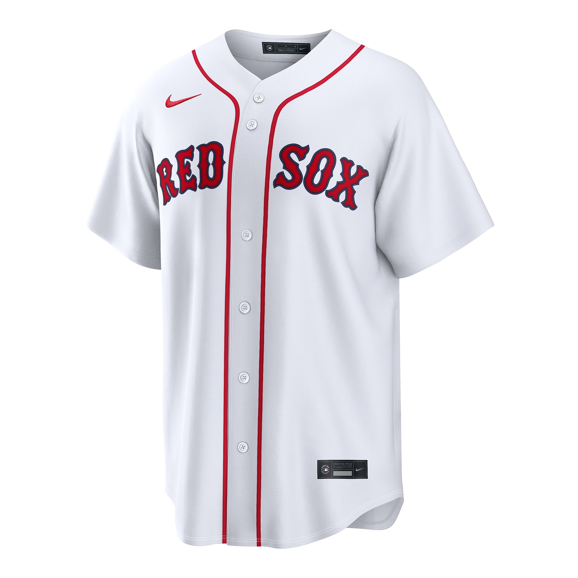 Men's Nike Carlos Narváez White Boston Red Sox Home Replica Jersey