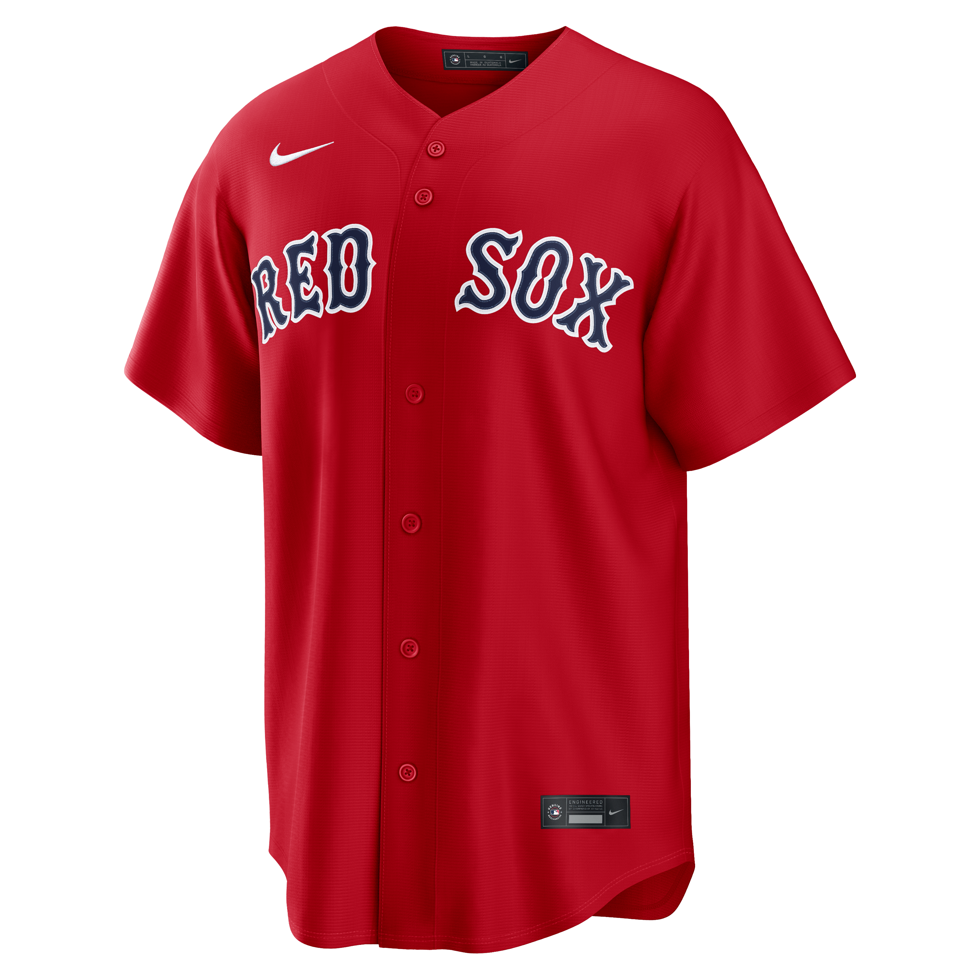 Men's Nike David Ortiz Red Boston Sox Alternate Replica Jersey