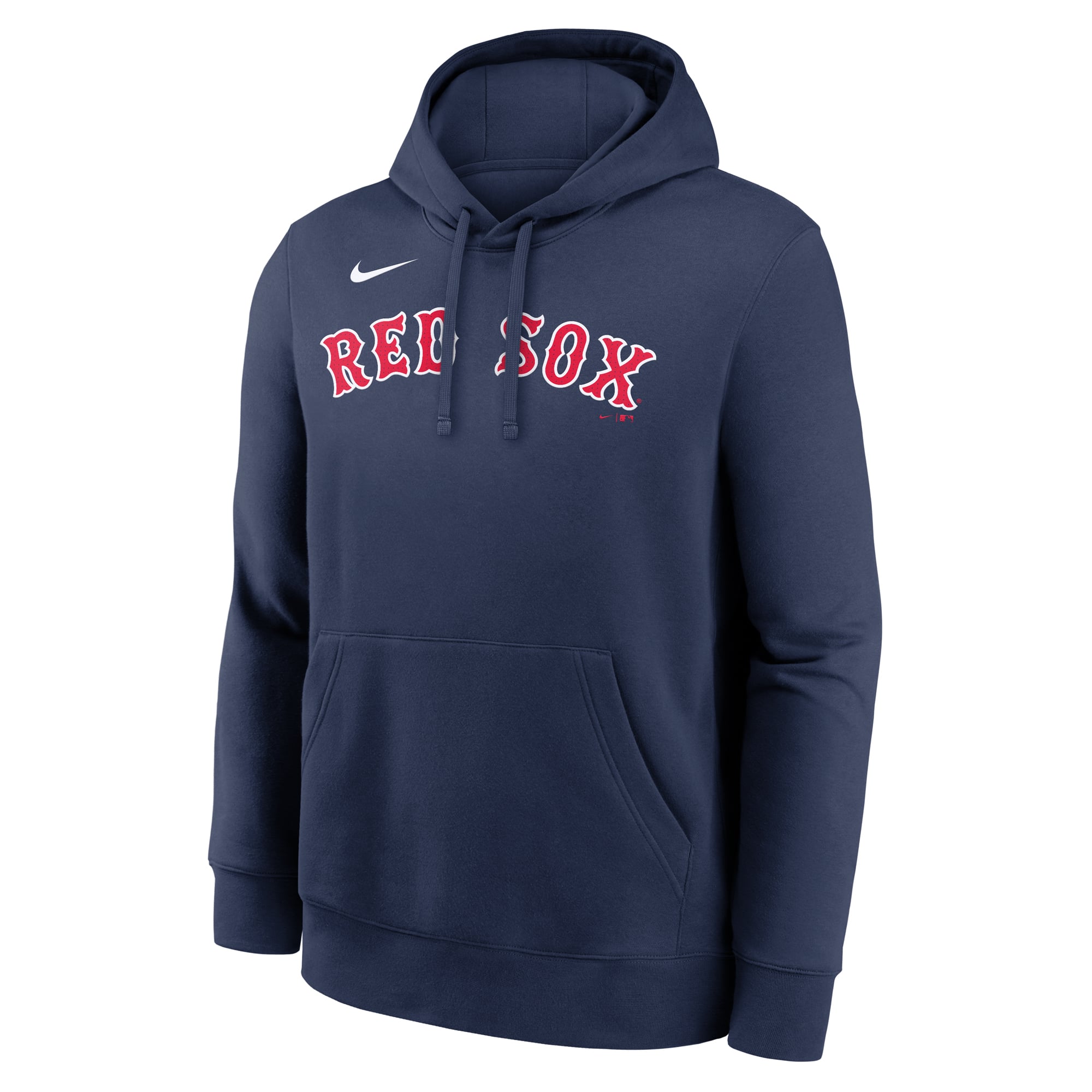 Sweat à capuche Nike Jarren Duran bleu marine pour homme, avec nom et numéro du joueur des Red Sox de Boston.