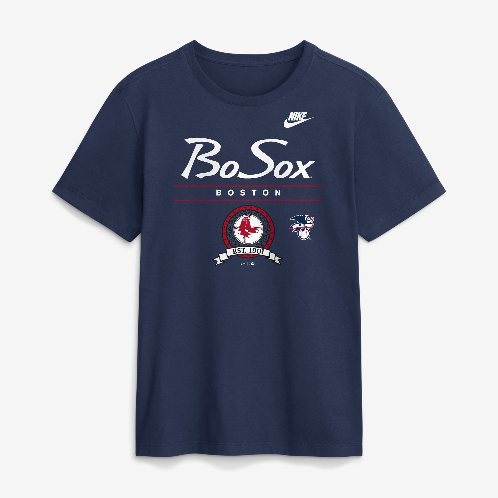 Men's Nike Navy Boston Red Sox Cooperstown Graphic T-Shirt