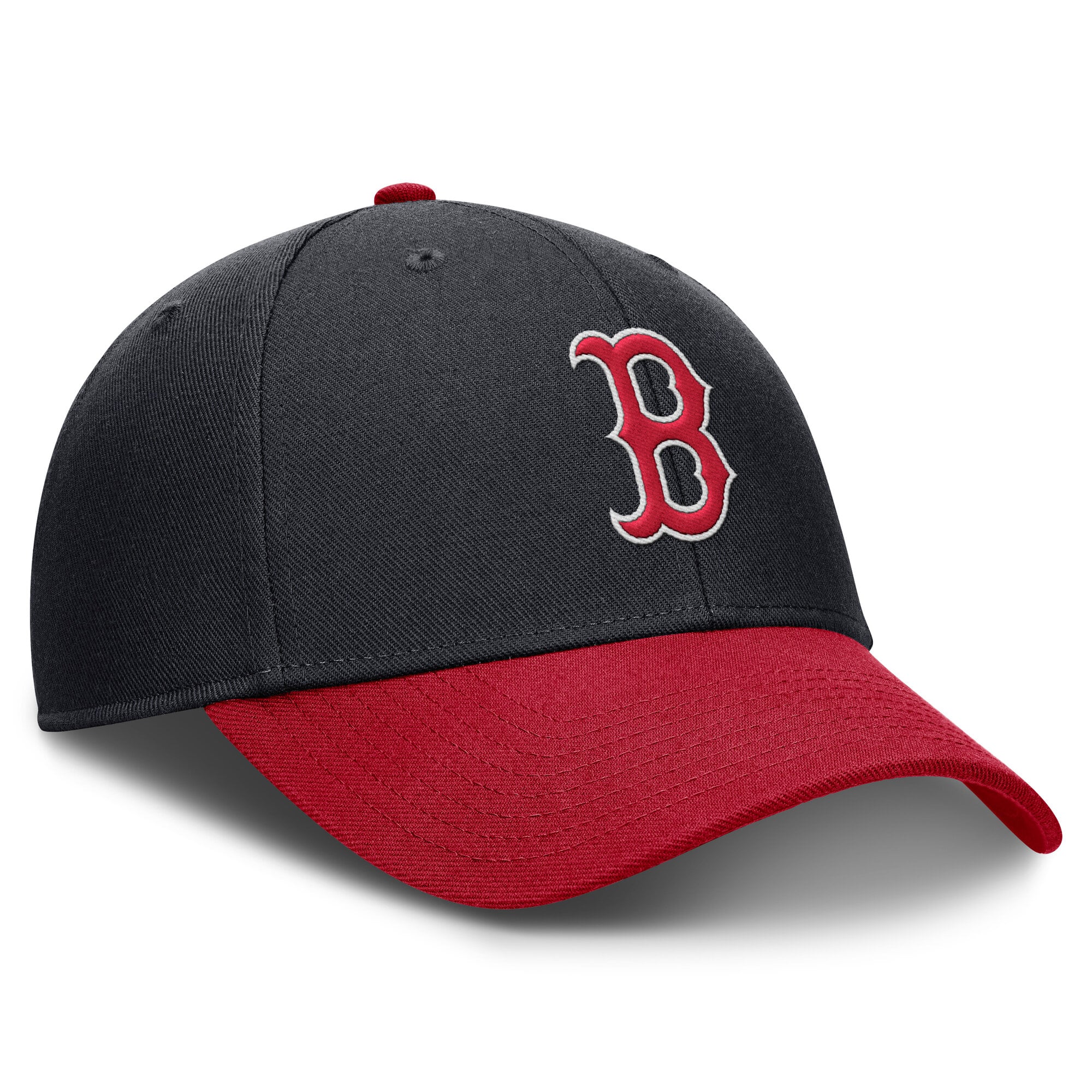 Men's Nike Navy/Red Boston Red Sox Dri-FIT Club Adjustable Hat
