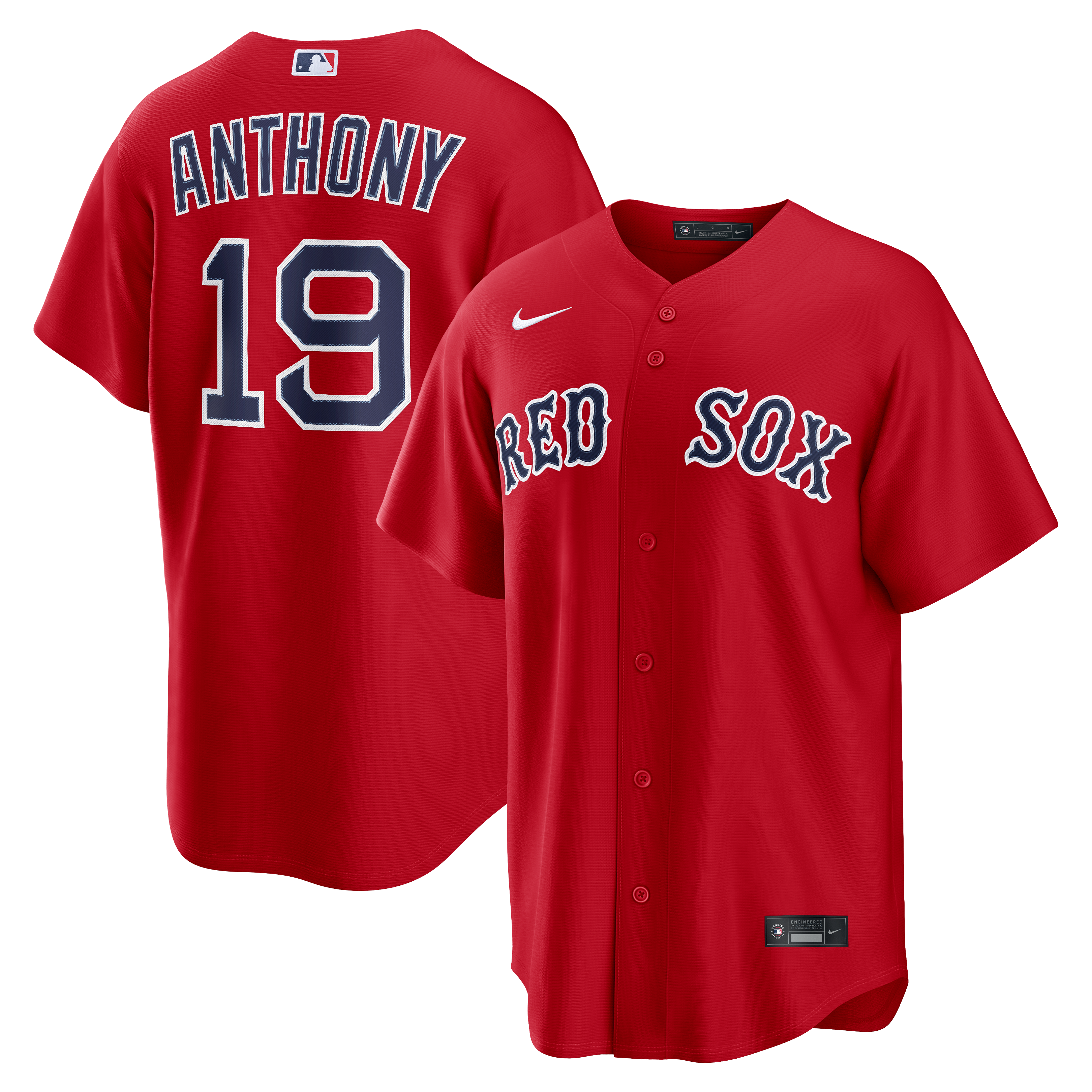 Maillot réplique alternatif Nike Roman Anthony rouge des Red Sox de Boston pour homme