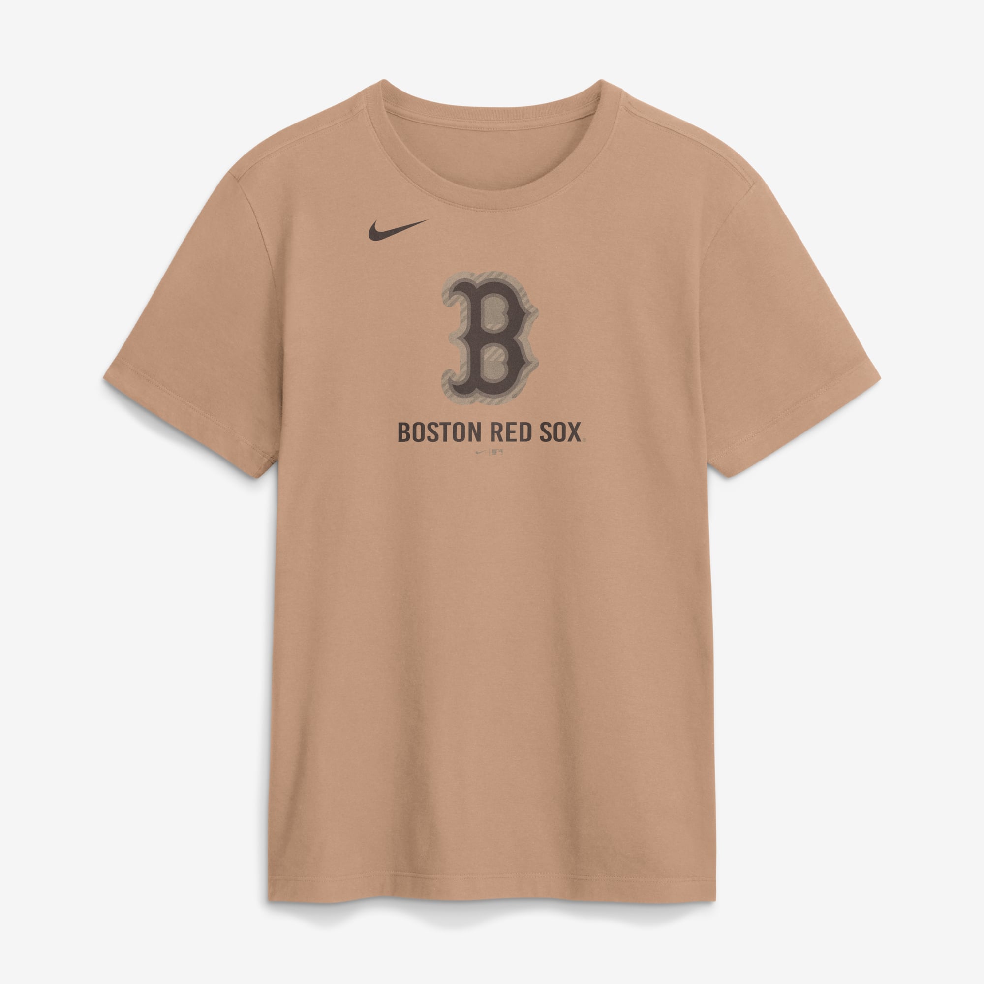 T-shirt en coton Nike beige Boston Red Sox pour homme
