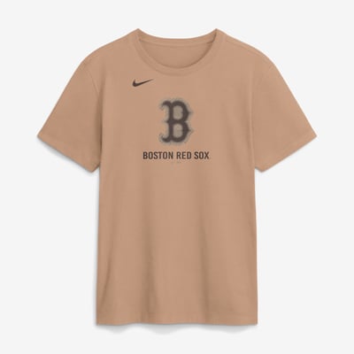 Boston Red Sox Nike Fashion Cotton T-Shirt - Tan