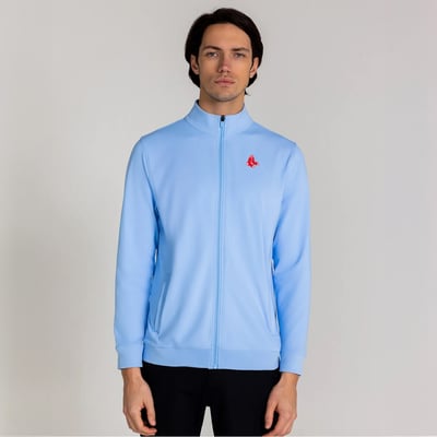  Boston Red Sox Redvanly Wilder Full-Zip Jacket - Light Blue