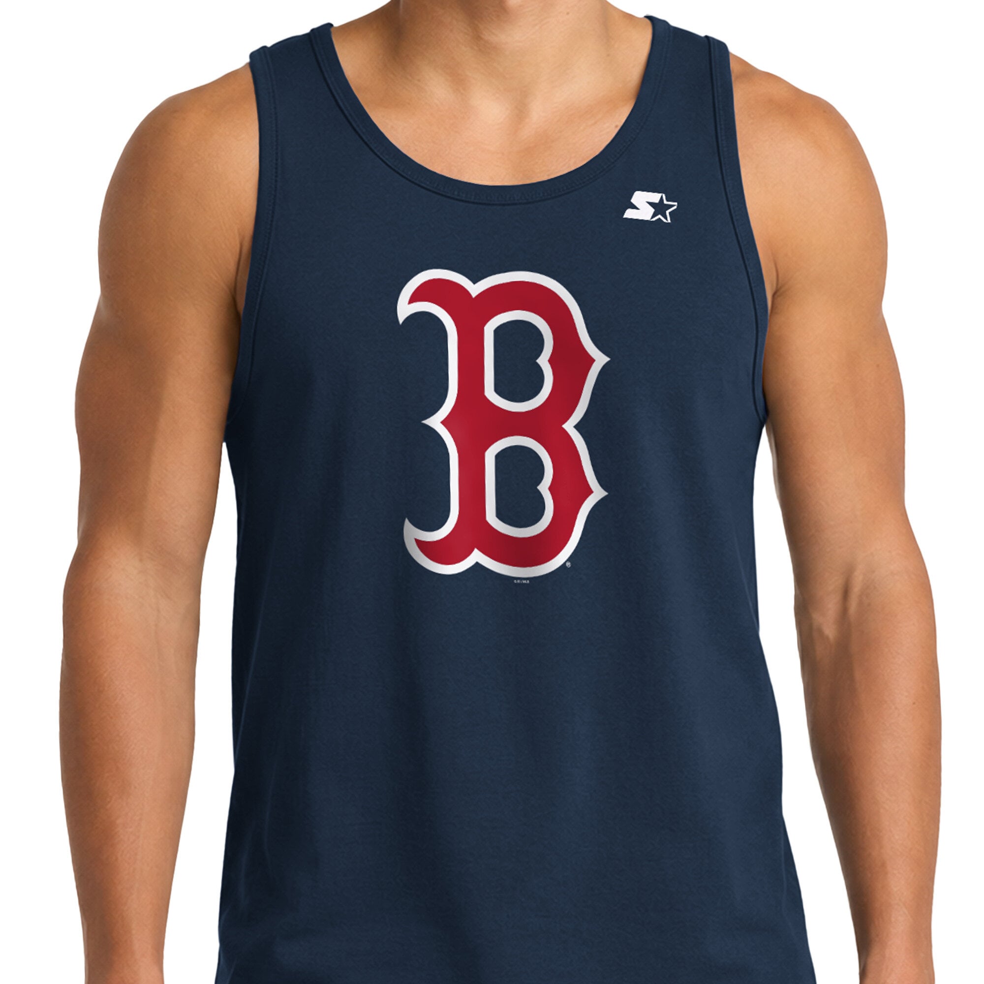Débardeur homme Starter bleu marine Boston Red Sox