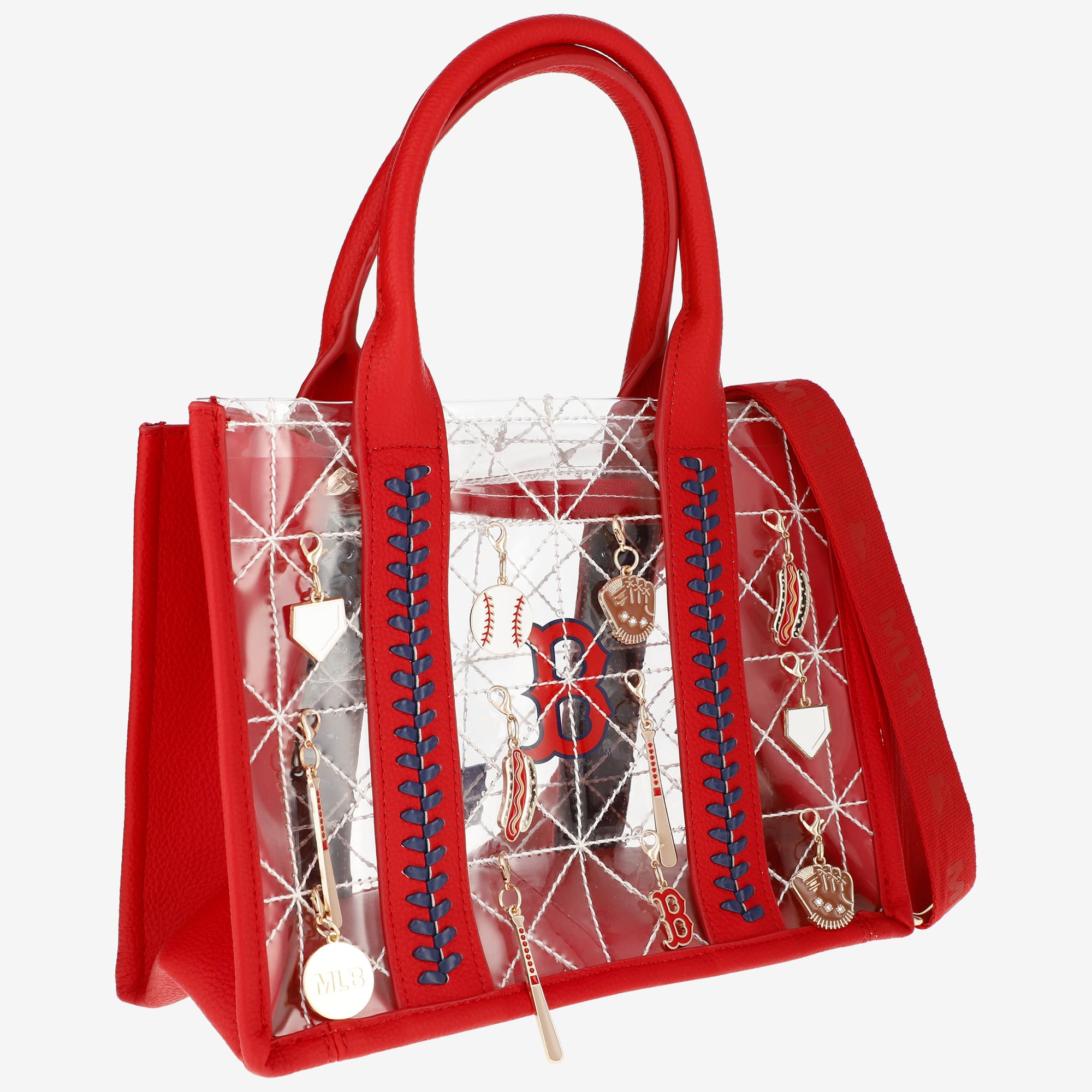 Sac cabas Montana West Boston Red Sox à coutures apparentes