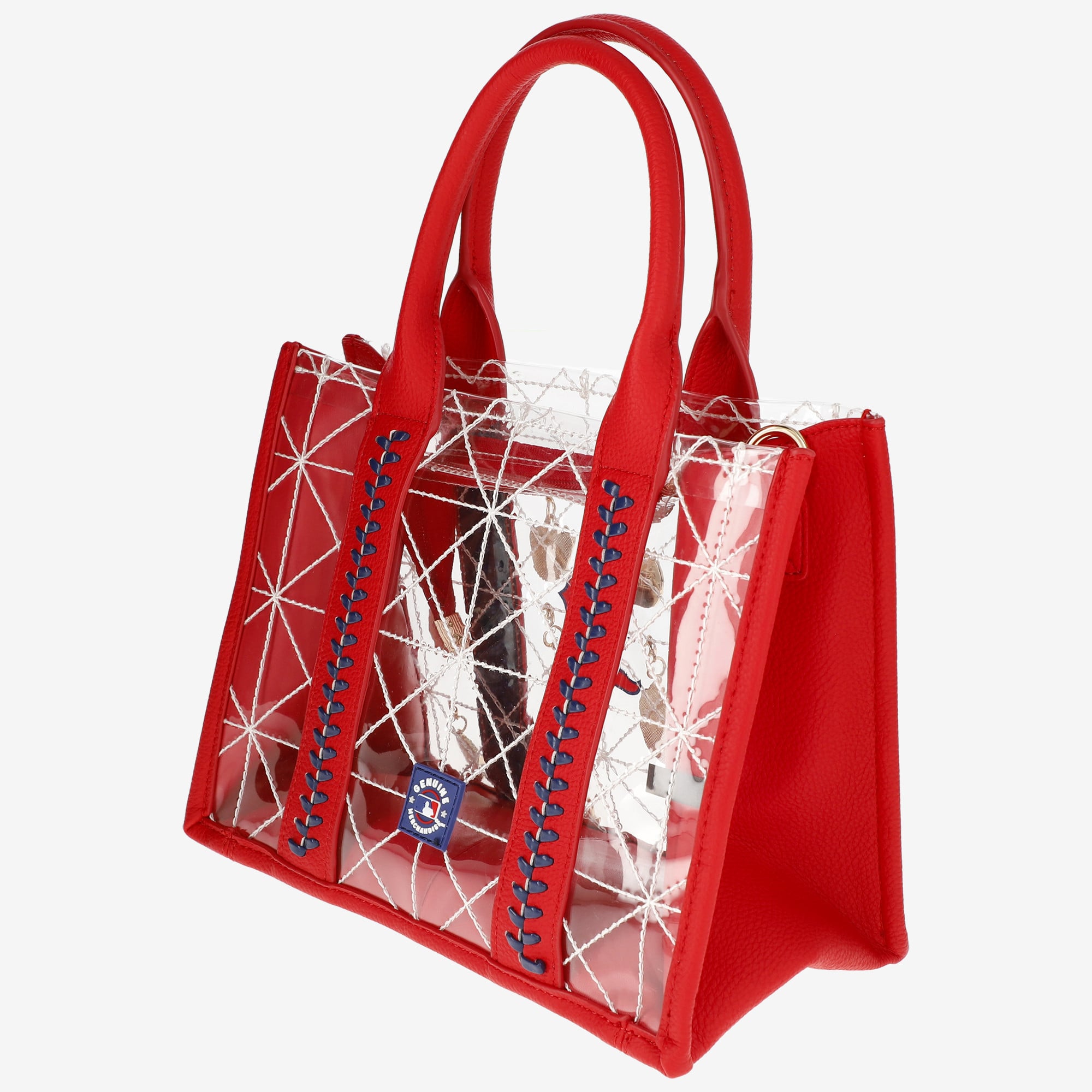Sac cabas Montana West Boston Red Sox à coutures apparentes