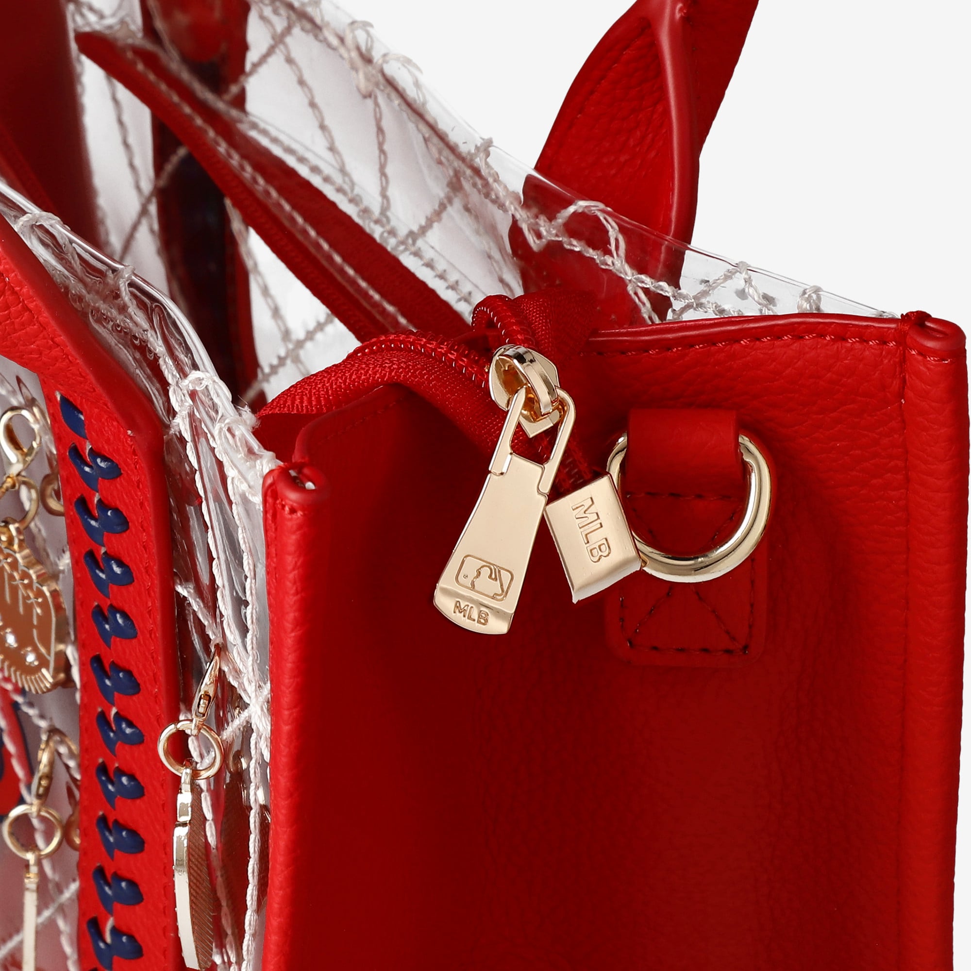 Sac cabas Montana West Boston Red Sox à coutures apparentes